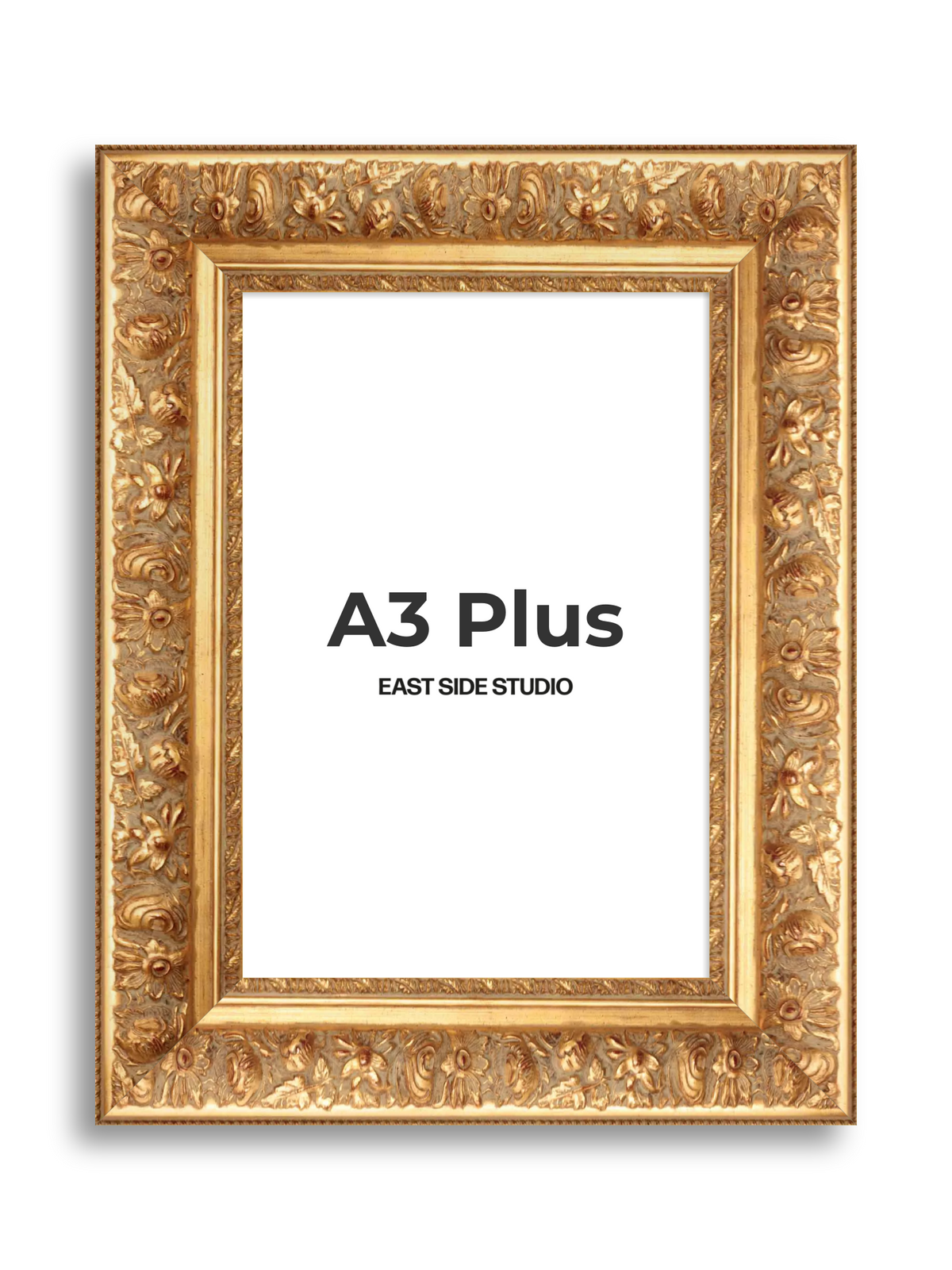 Rocaille Gold A3 Plus picture frame