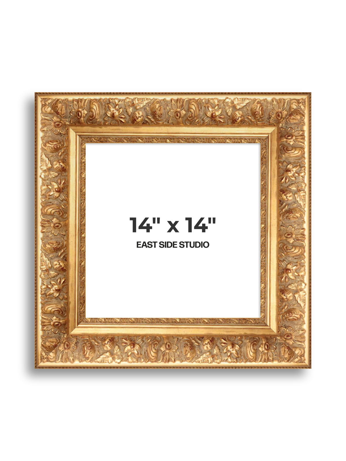 Rocaille Gold 14" x 14" picture frame