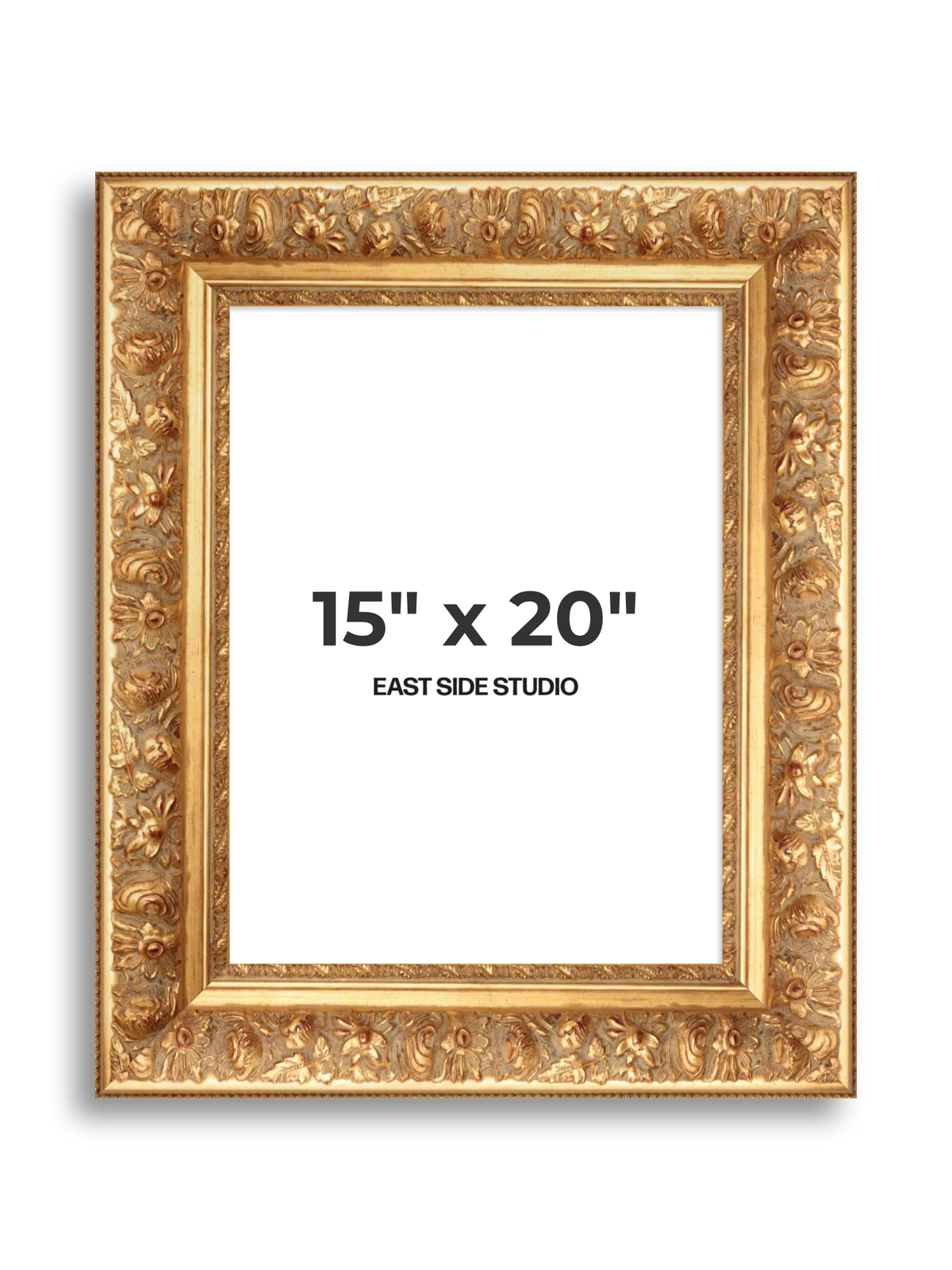 Rocaille Gold 15" x 20" picture frame