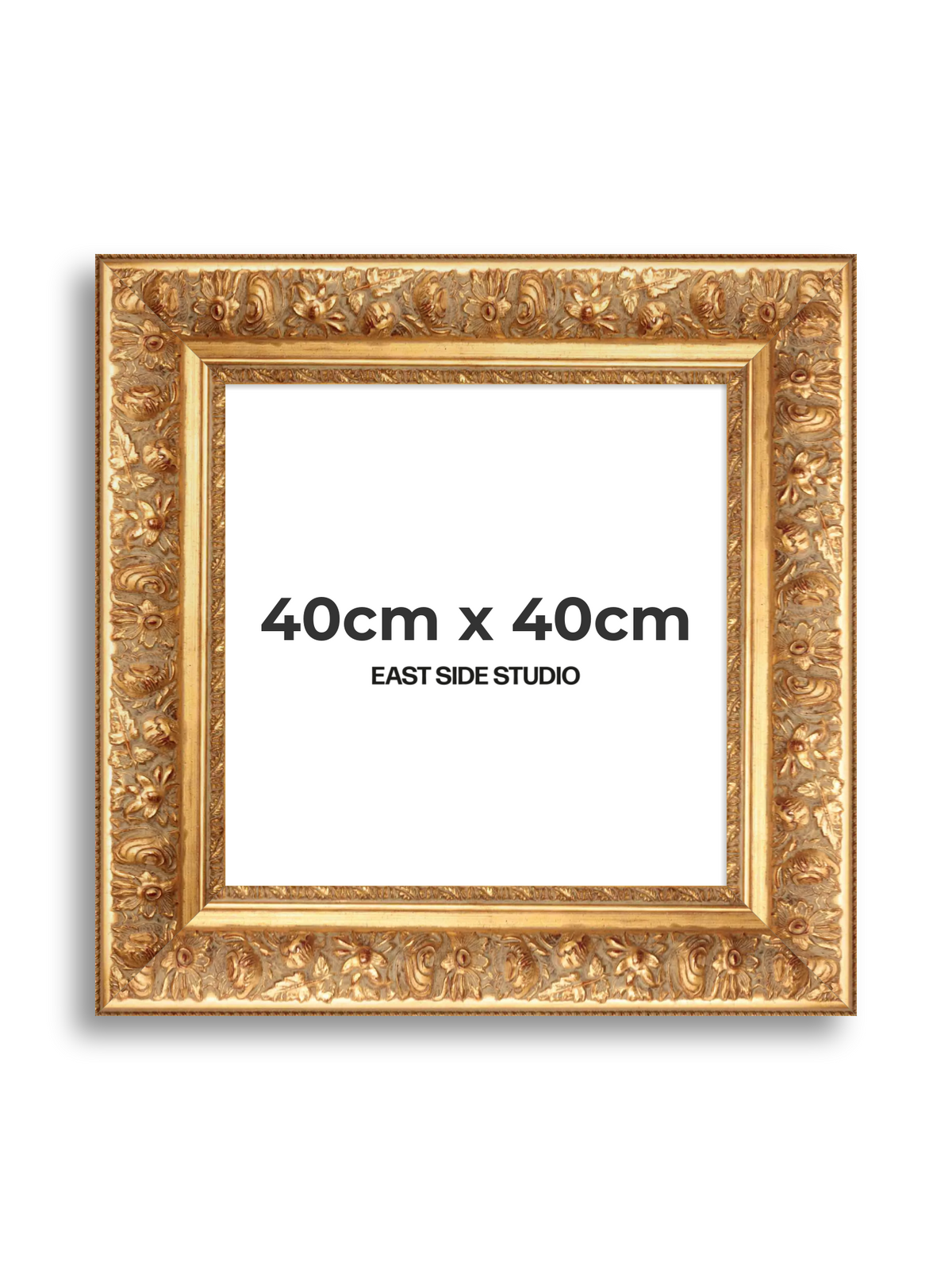 Rocaille Gold 40cm x 40cm picture frame
