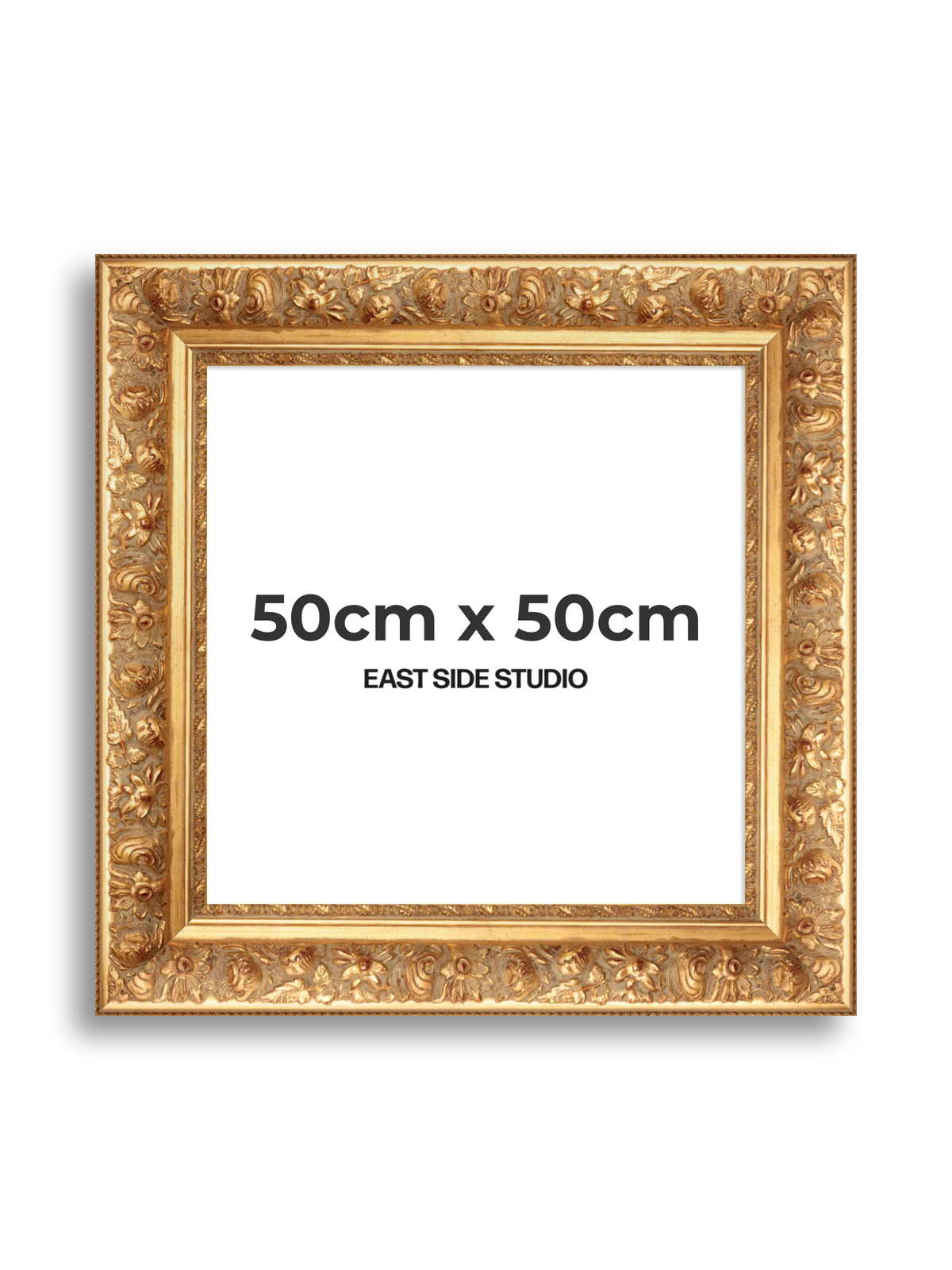 Rocaille Gold 50cm x 50cm picture frame