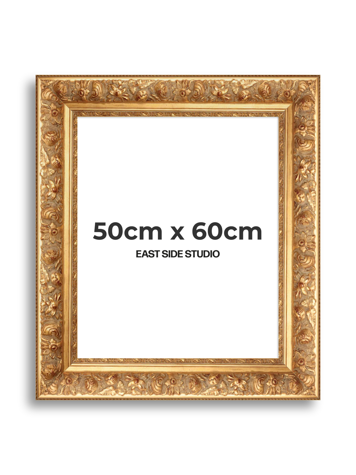 Rocaille Gold 50cm x 60cm picture frame