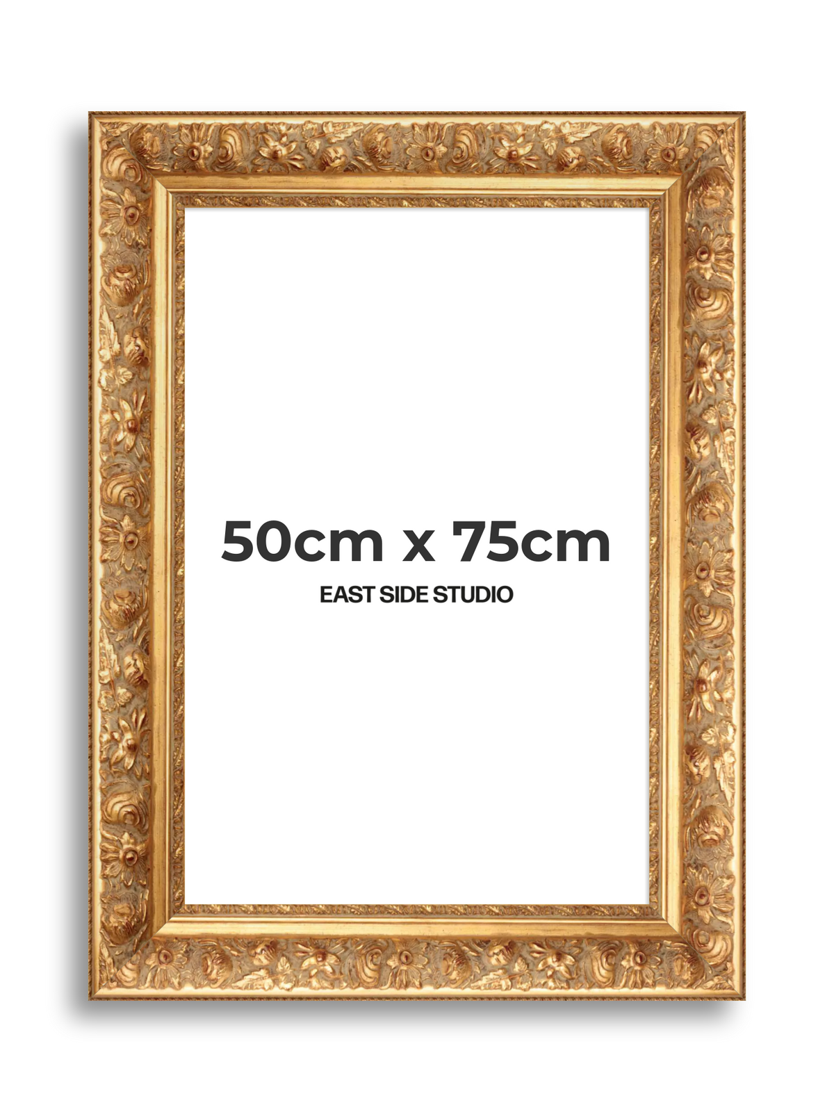 Rocaille Gold 50cm x 75cm picture frame