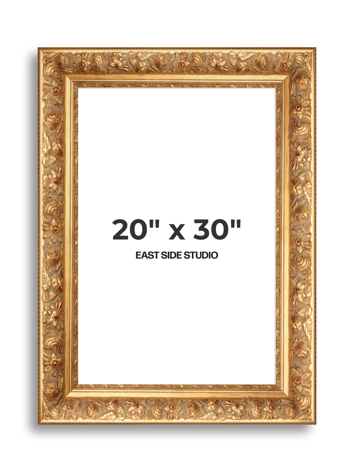 Rocaille Gold 20" x 30" picture frame