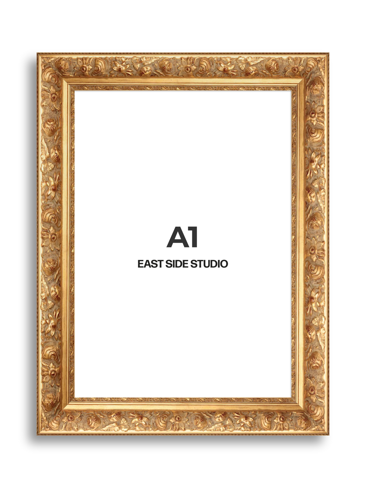 Rocaille Gold A1 picture frame