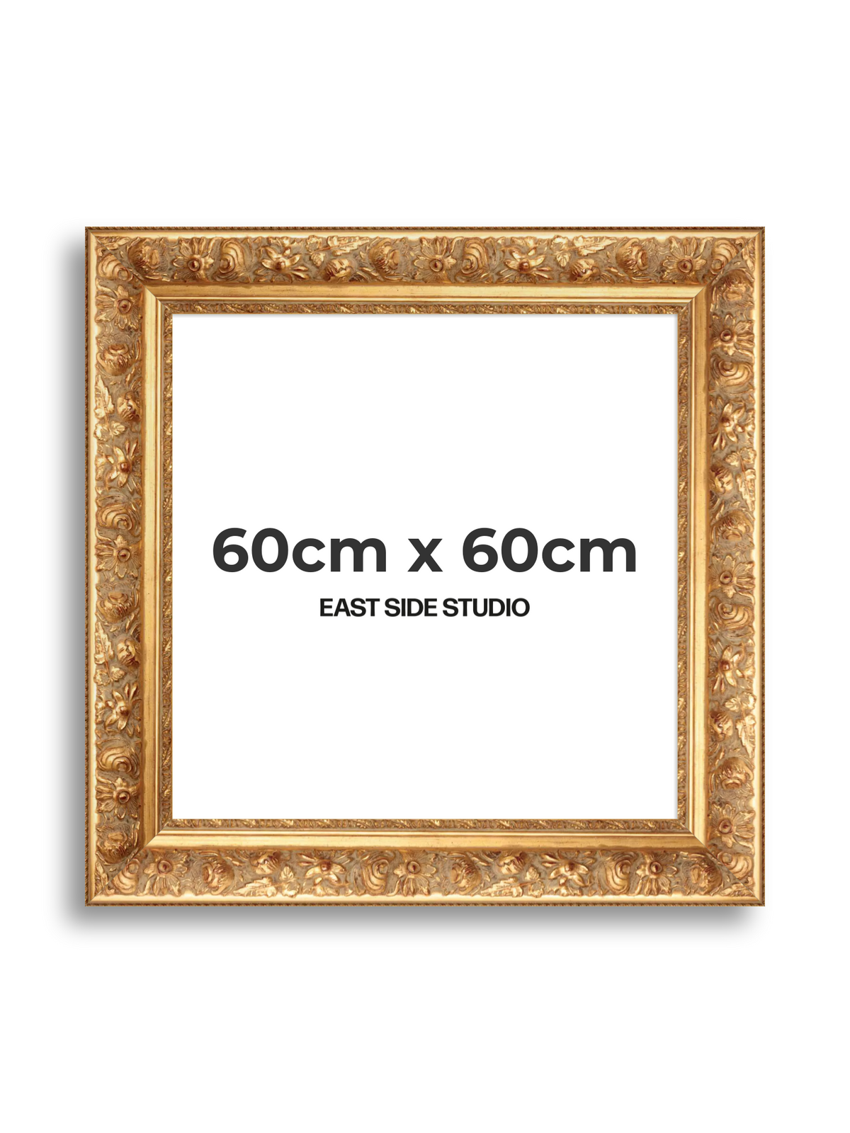 Rocaille Gold 60cm x 60cm picture frame