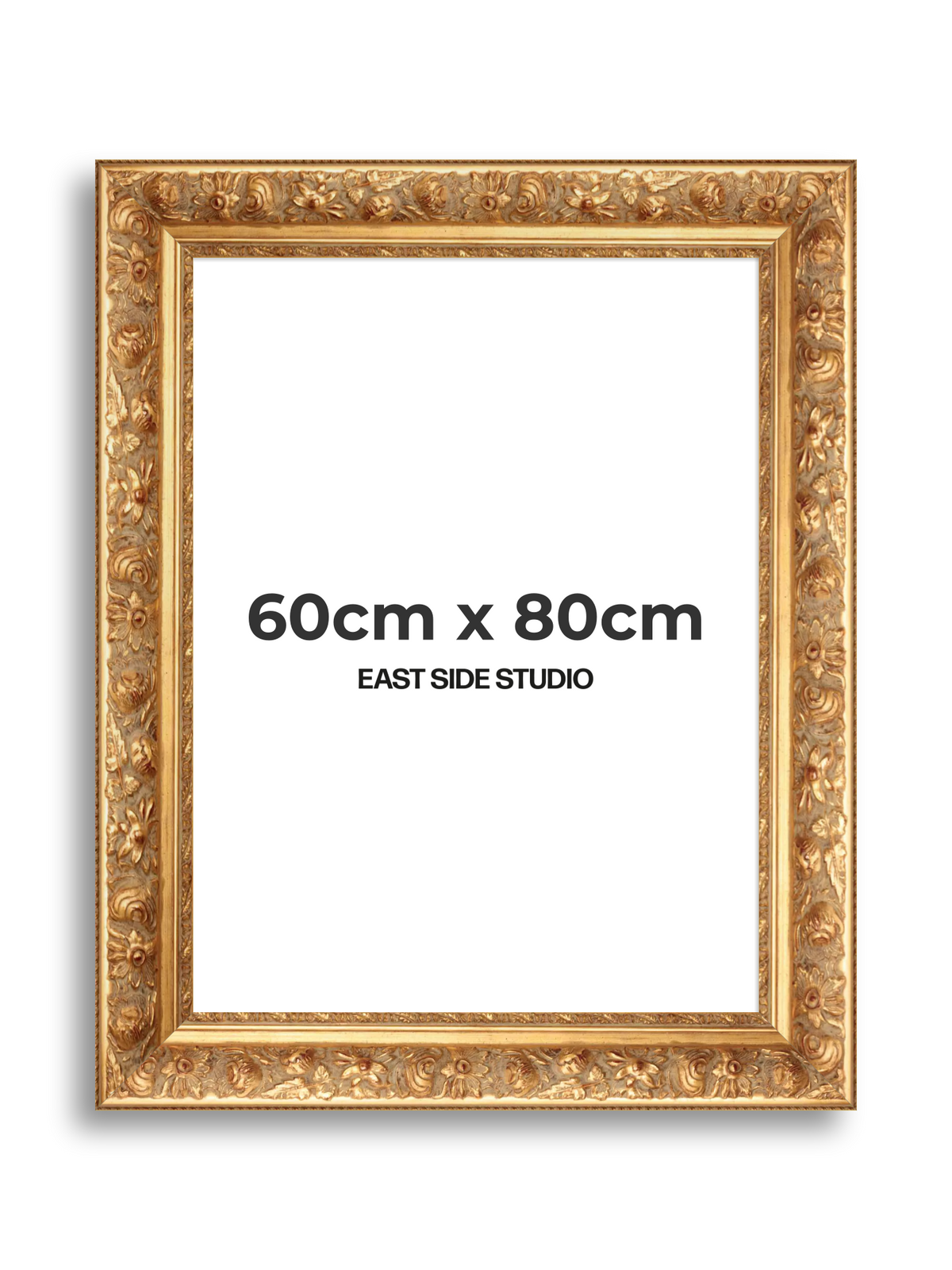 Rocaille Gold 60cm x 80cm picture frame