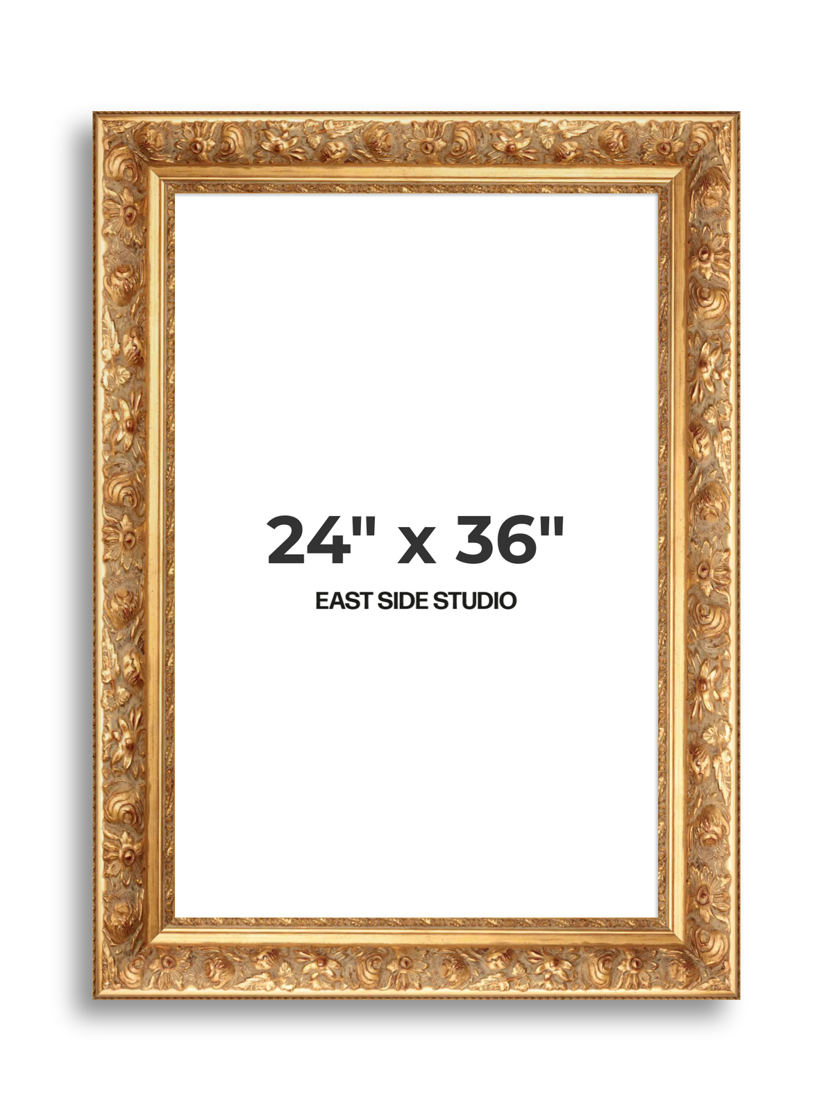 Rocaille Gold 24" x 36" picture frame