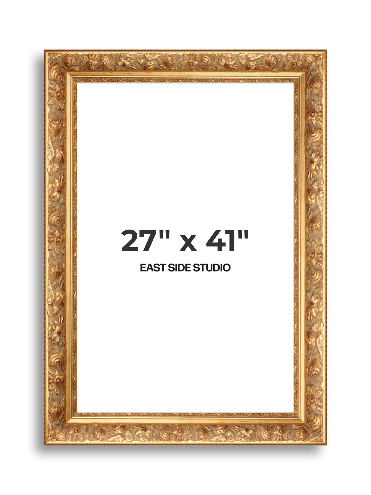 Rocaille Gold 27" x 41" picture frame