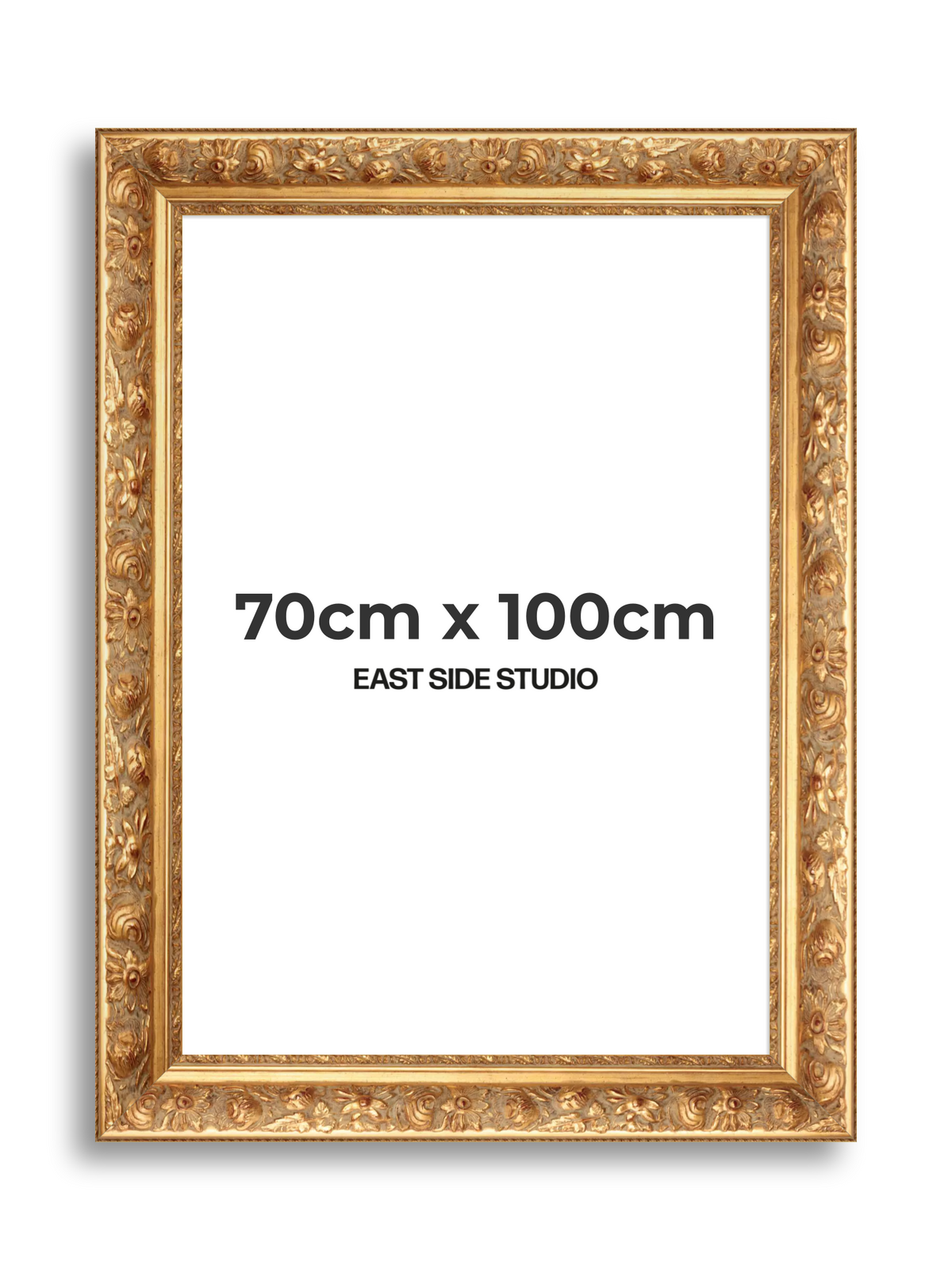 Rocaille Gold 70cm x 100cm picture frame