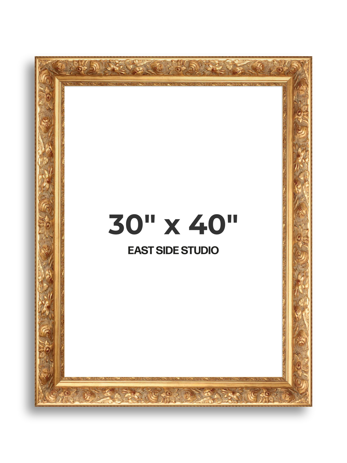 Rocaille Gold 30" x 40" picture frame