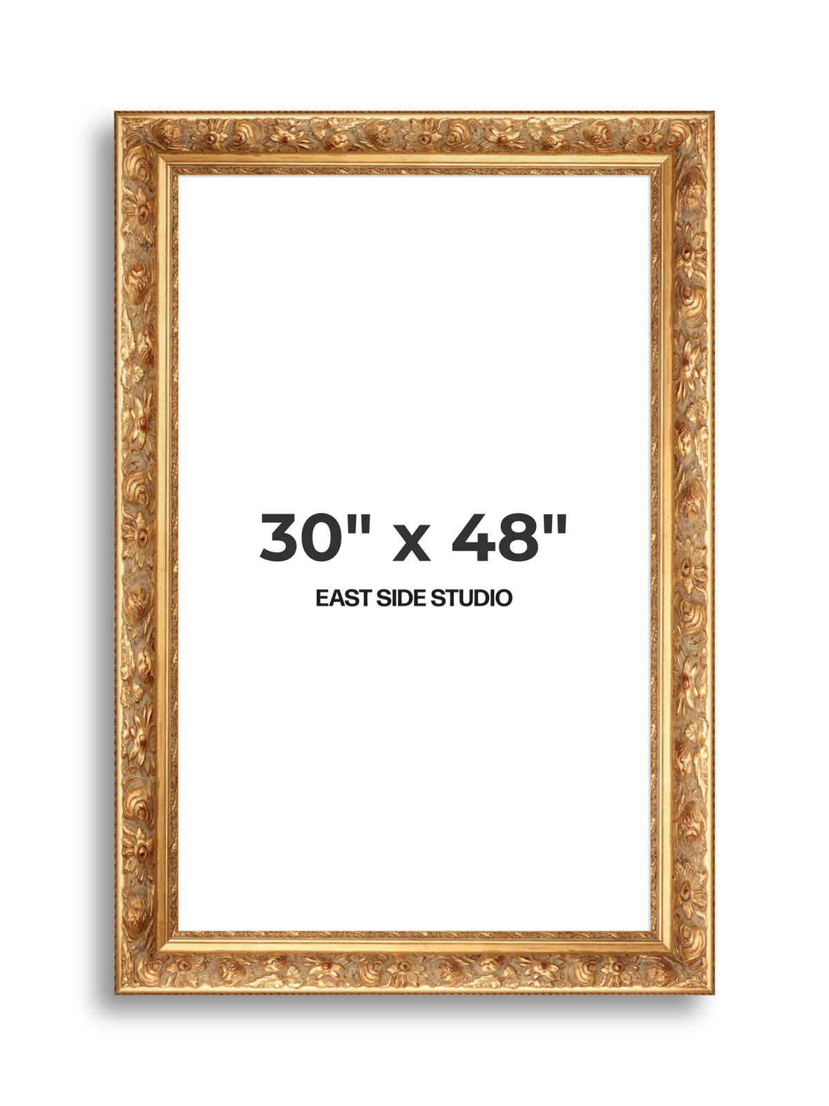 Rocaille Gold 30" x 48" picture frame