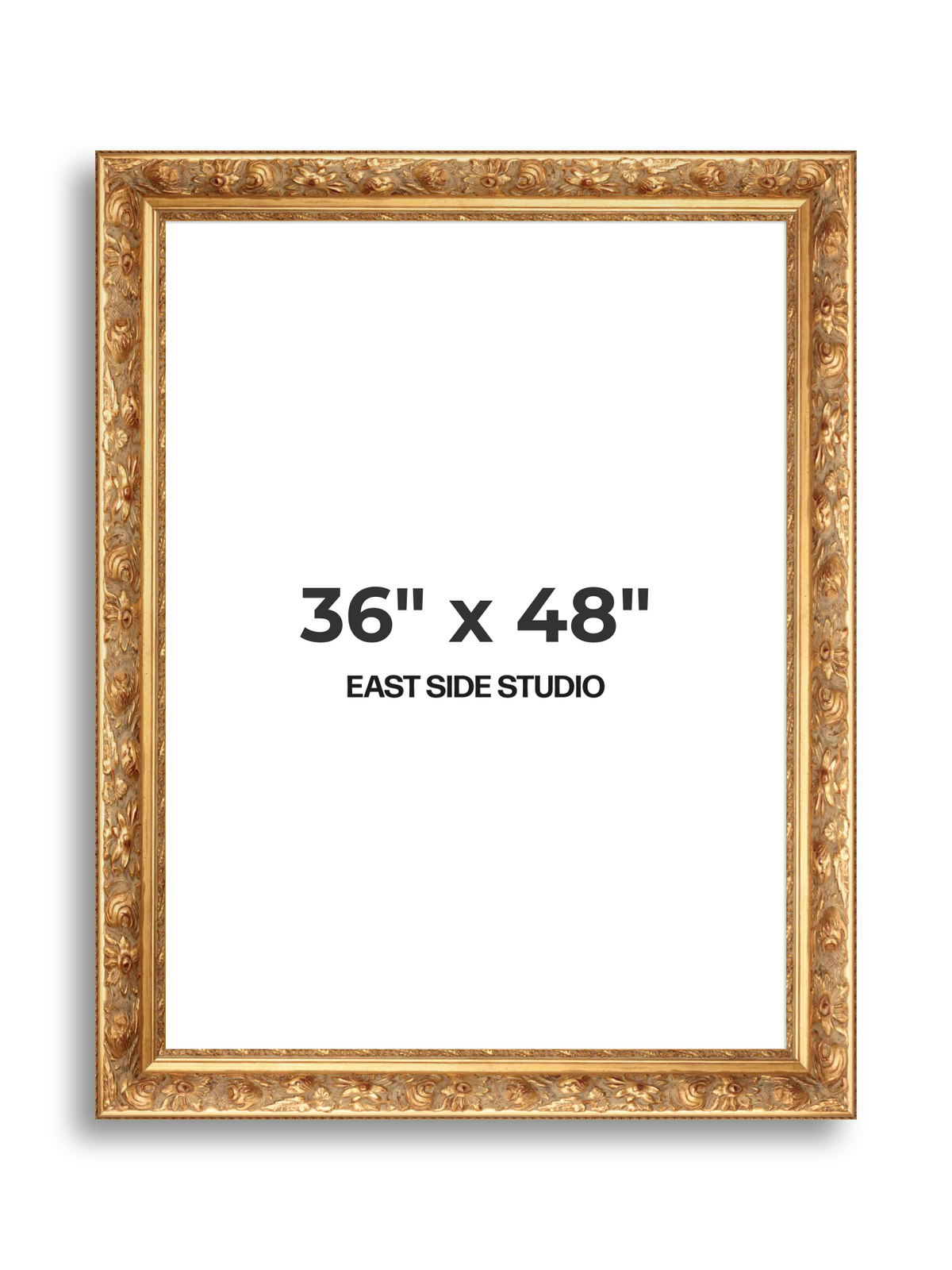Rocaille Gold 36" x 48" picture frame
