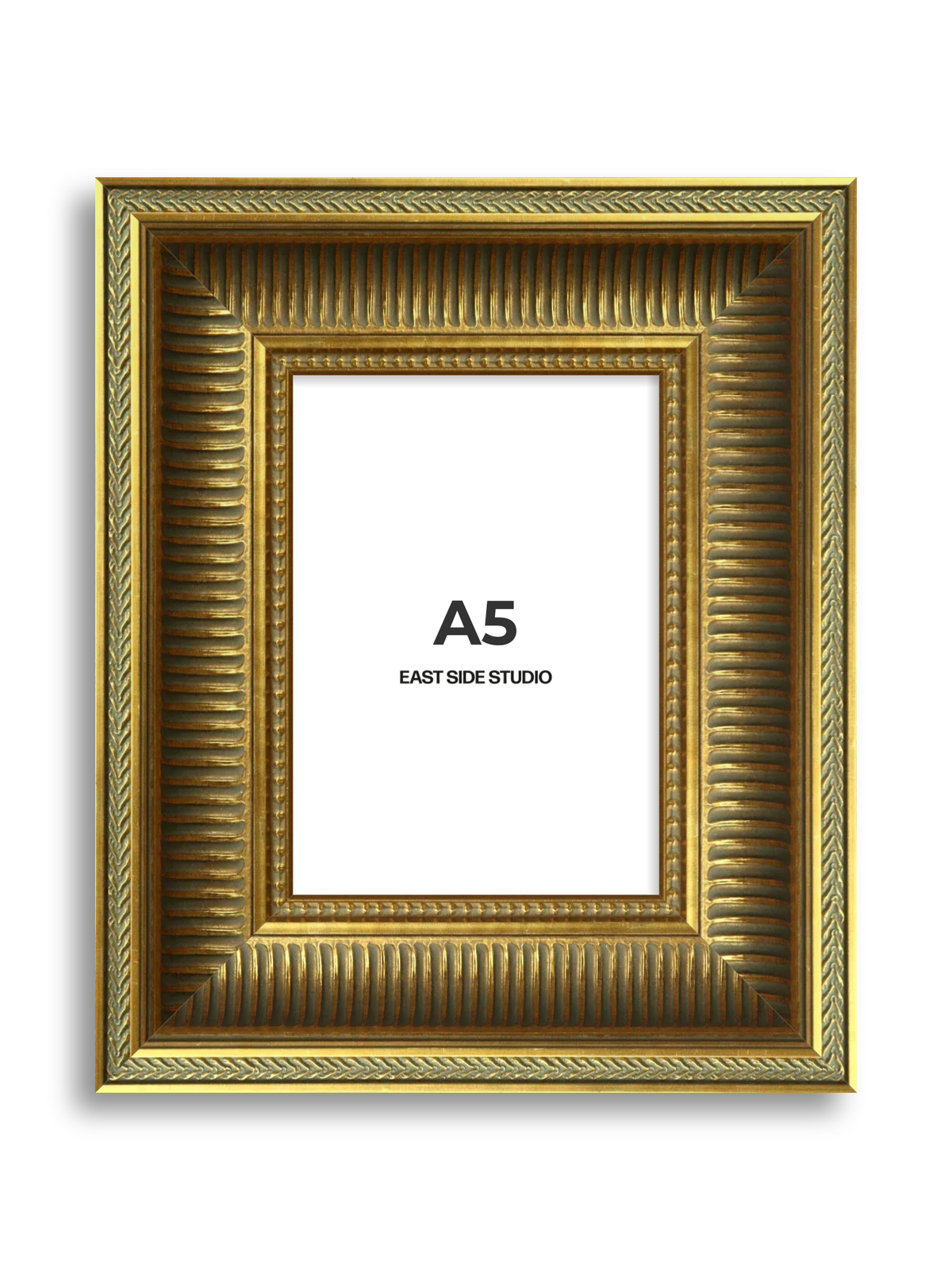 Portico Gold A5 picture frame