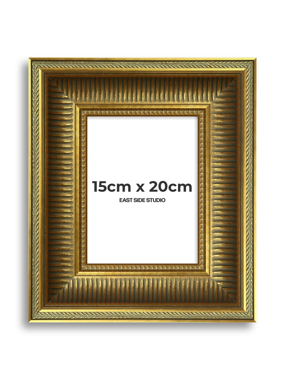Portico Gold 15cm x 20cm picture frame