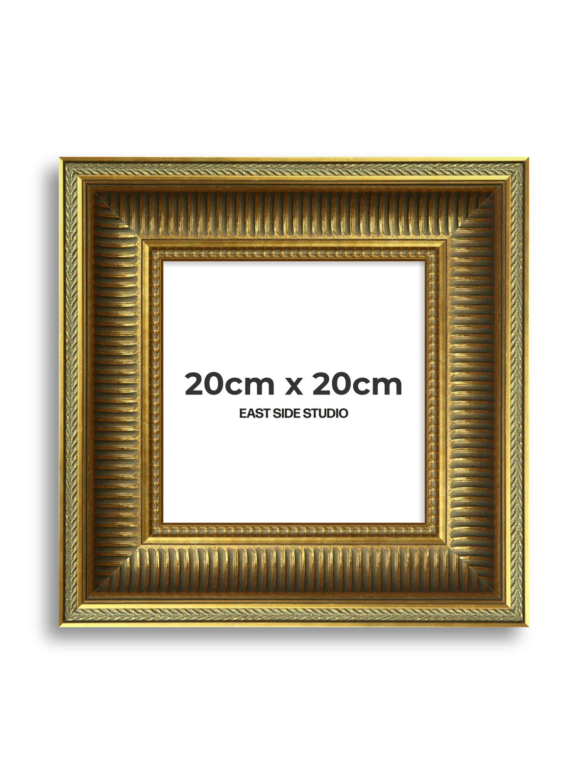 Portico Gold 20cm x 20cm picture frame