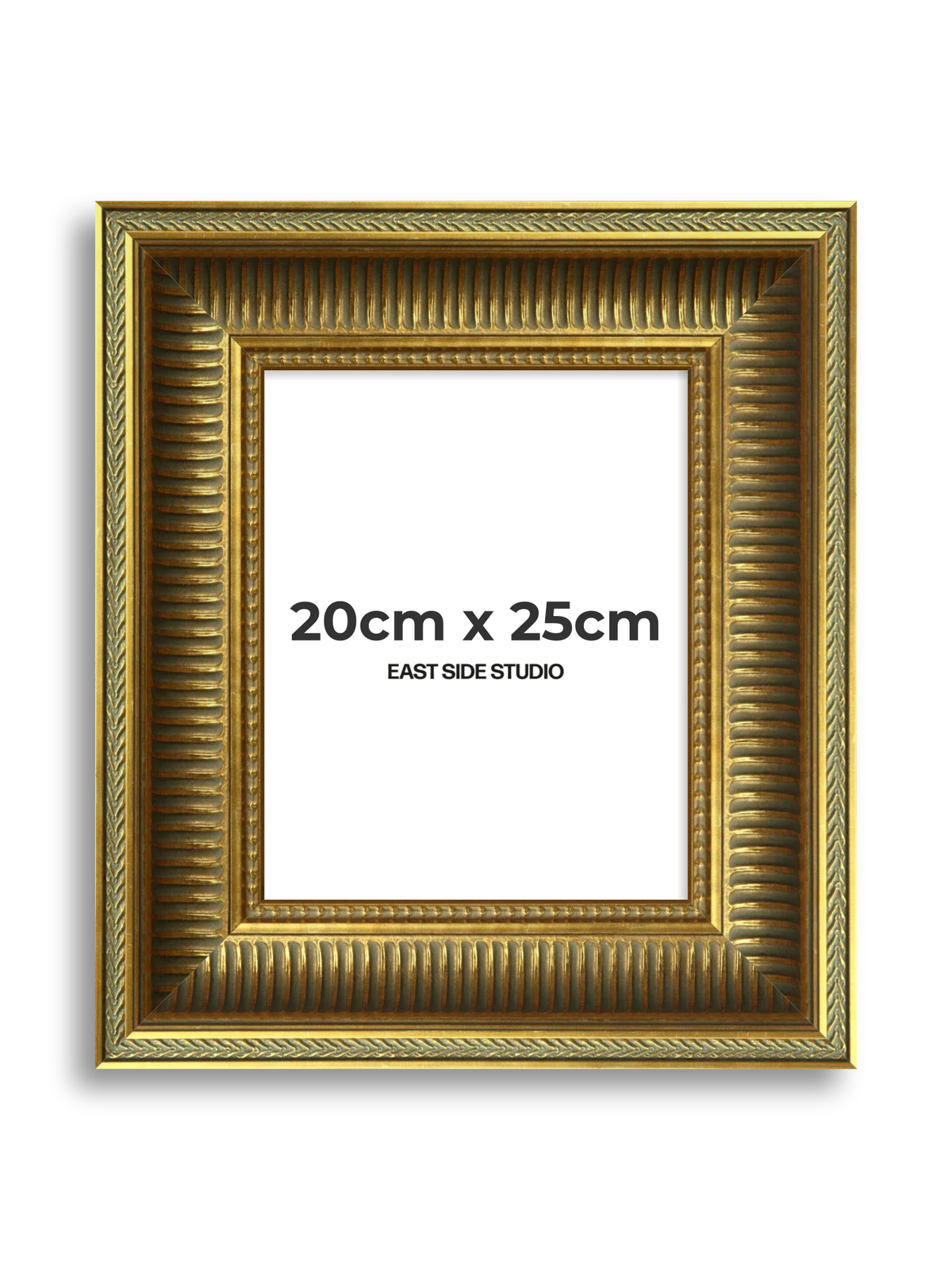 Portico Gold 20cm x 25cm picture frame