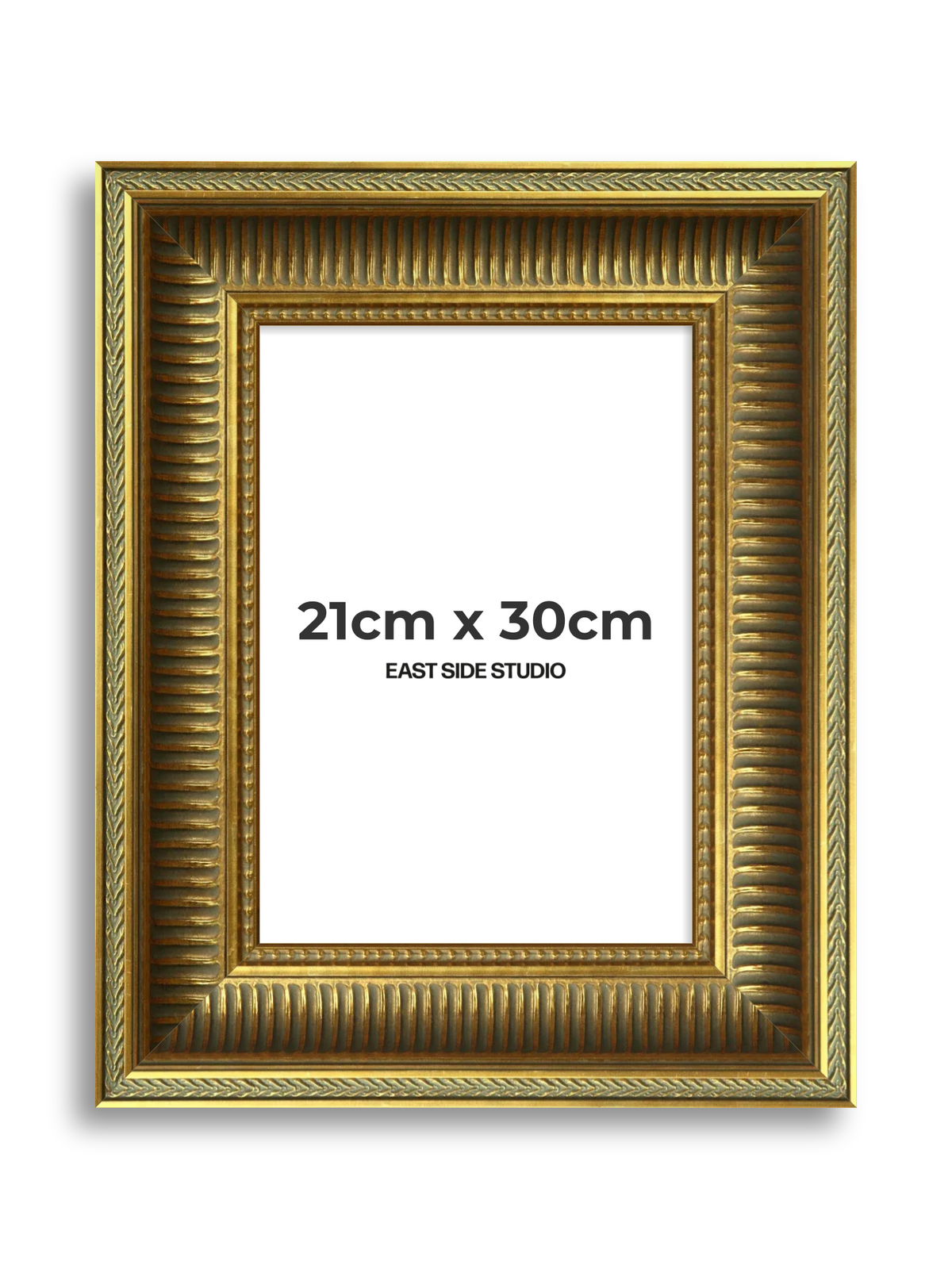 Portico Gold 21cm x 30cm picture frame