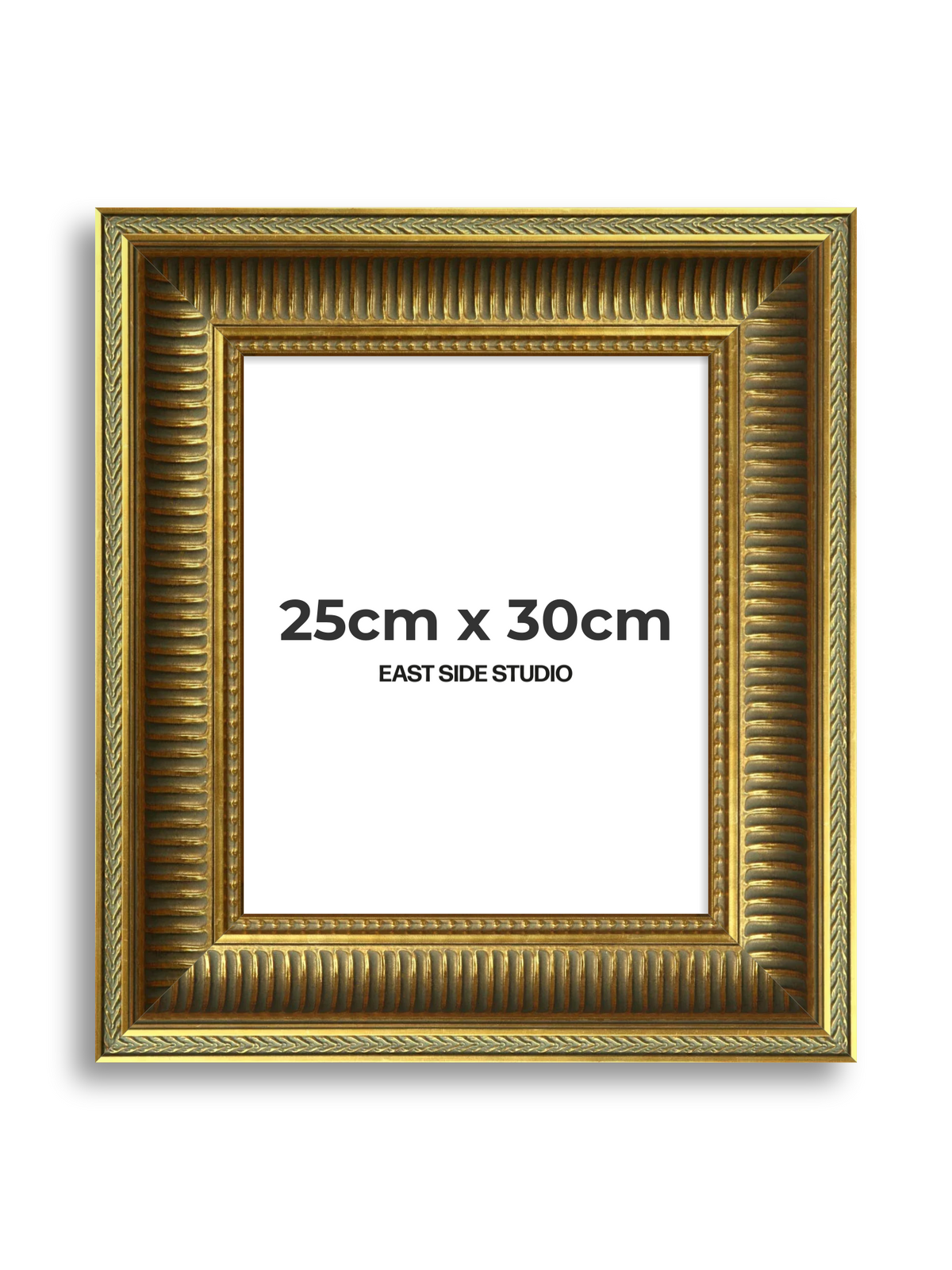 Portico Gold 25cm x 30cm picture frame