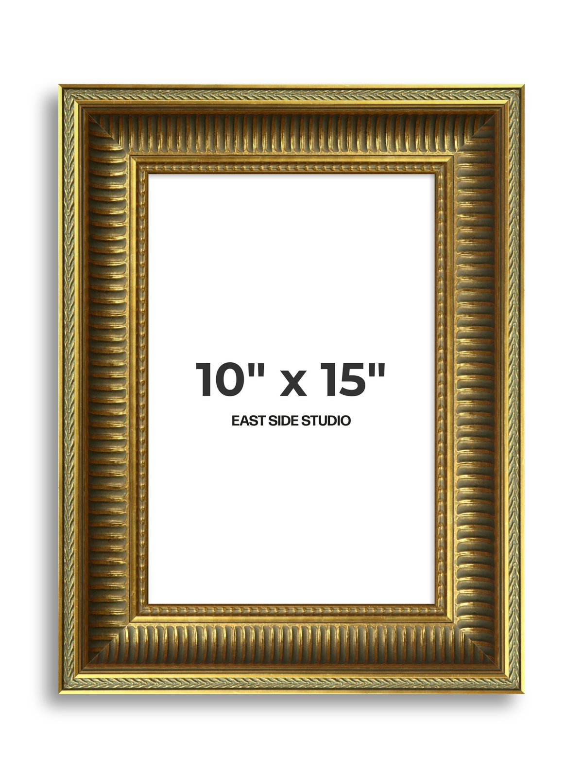 Portico Gold 10" x 15" picture frame