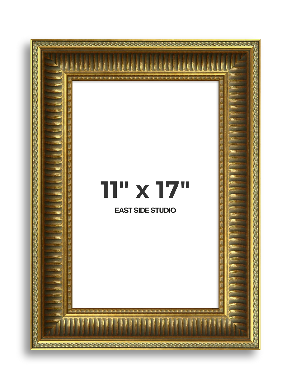 Portico Gold 11" x 17" picture frame