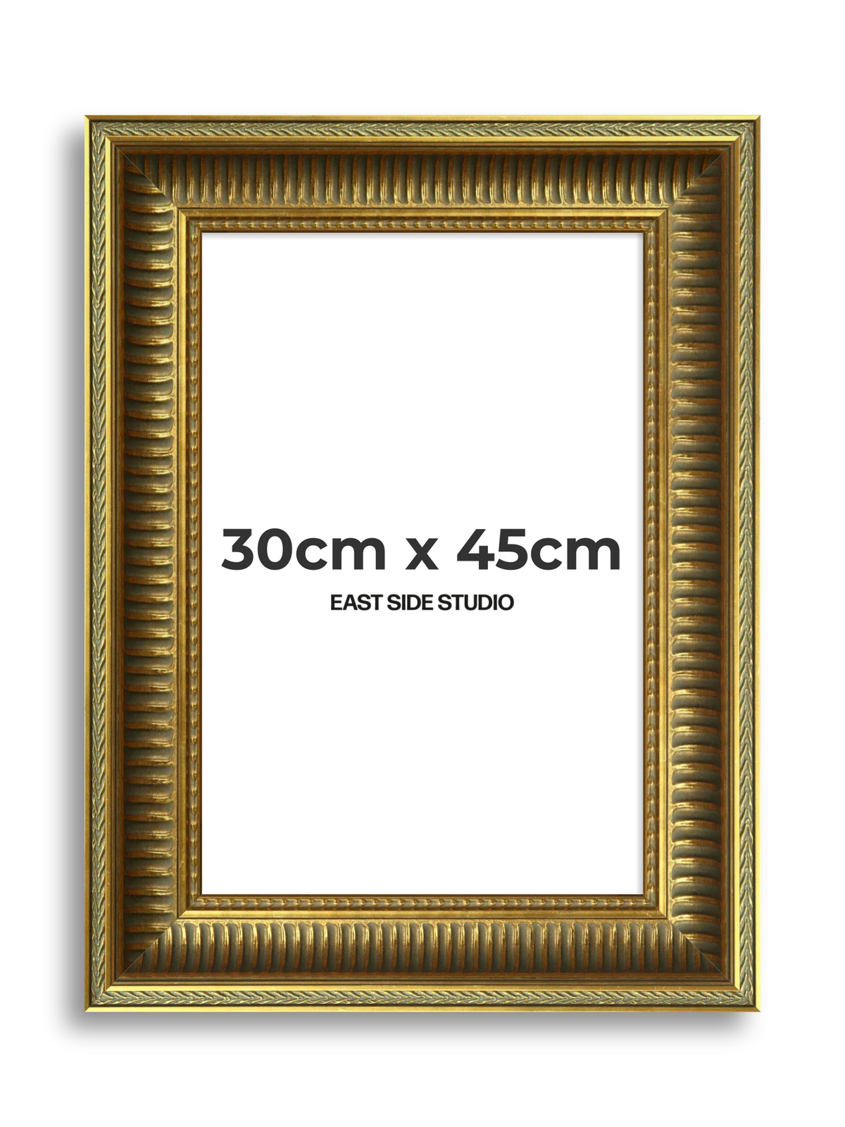 Portico Gold 30cm x 45cm picture frame