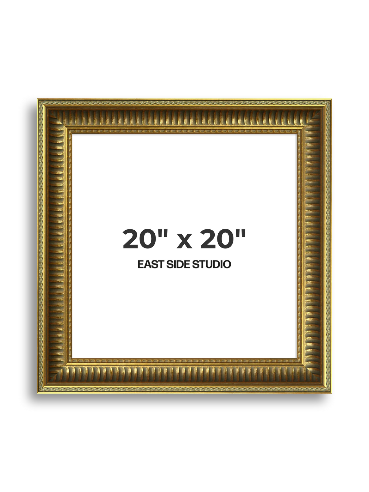 Portico Gold 20" x 20" picture frame