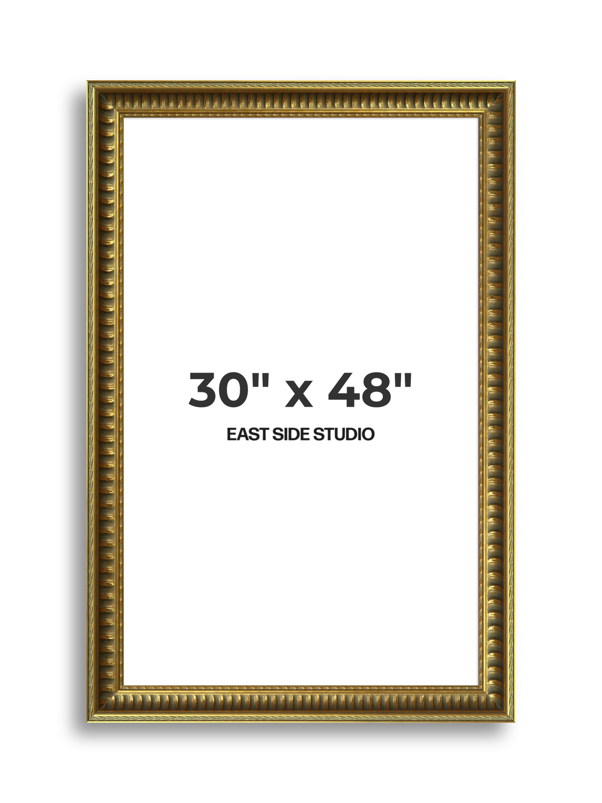 Portico Gold 30" x 48" picture frame