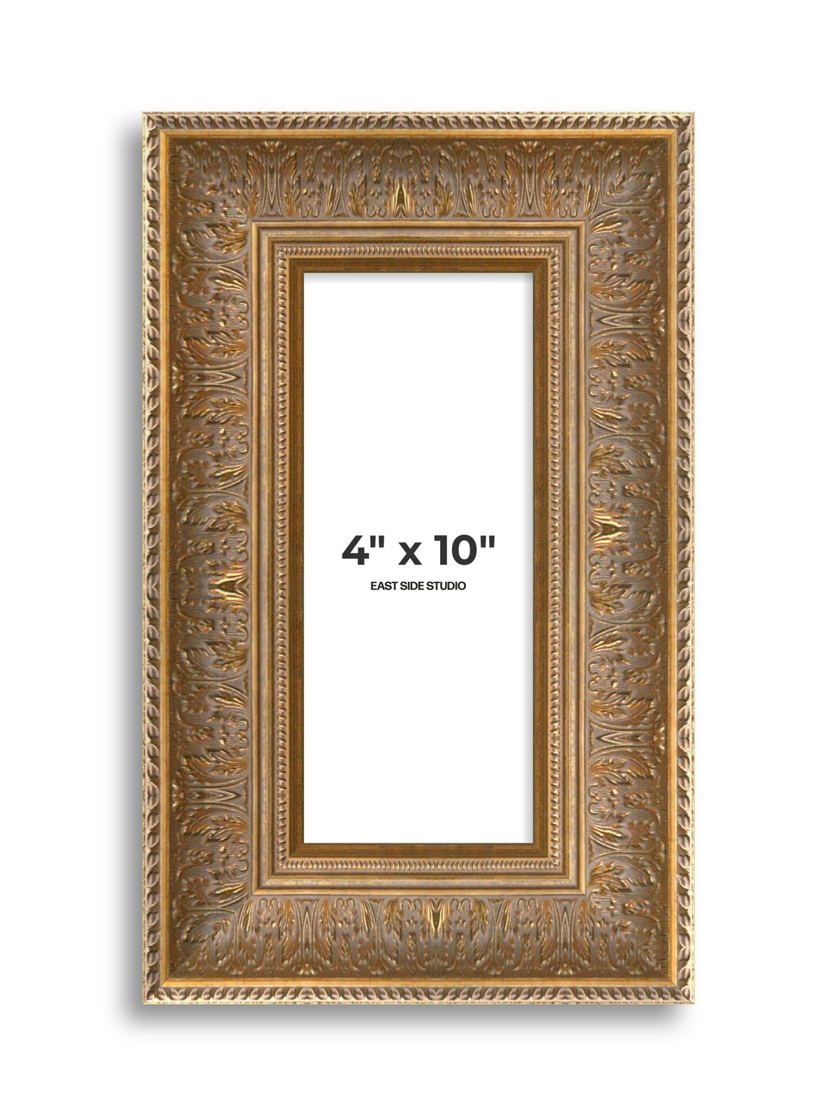 Cornice Gold 4" x 10" picture frame