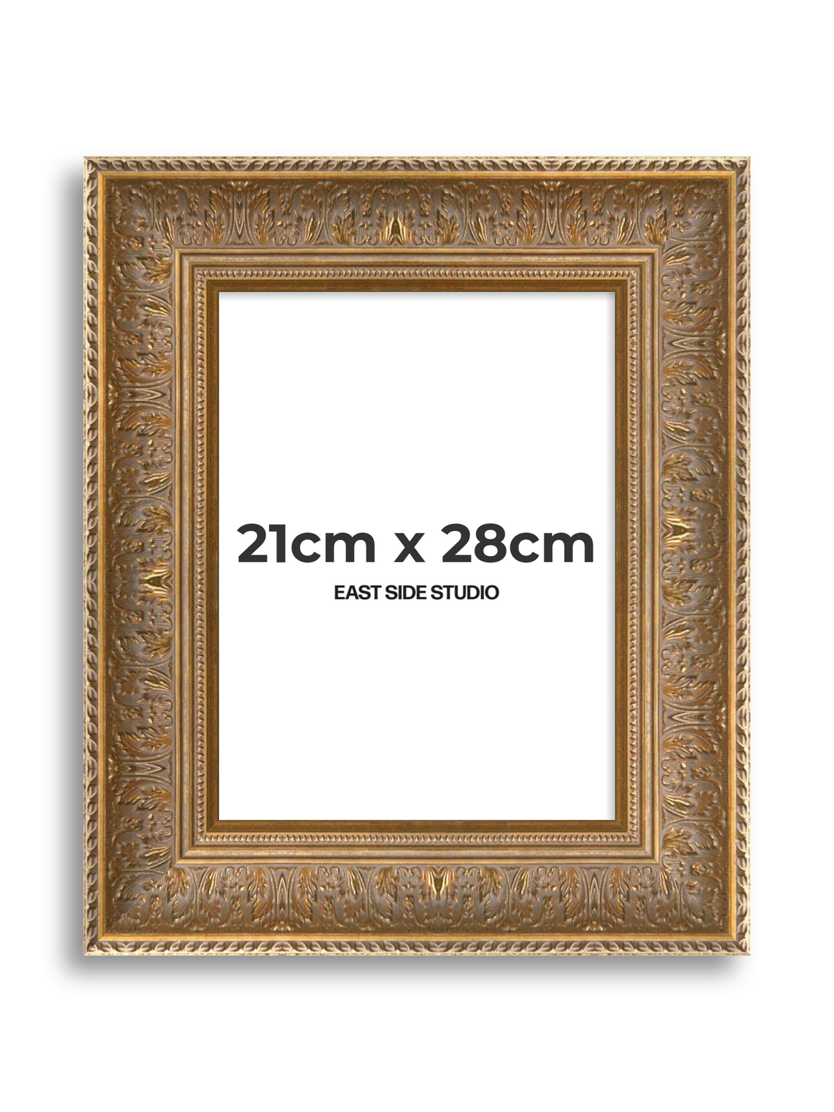 Cornice Gold 21cm x 28cm picture frame