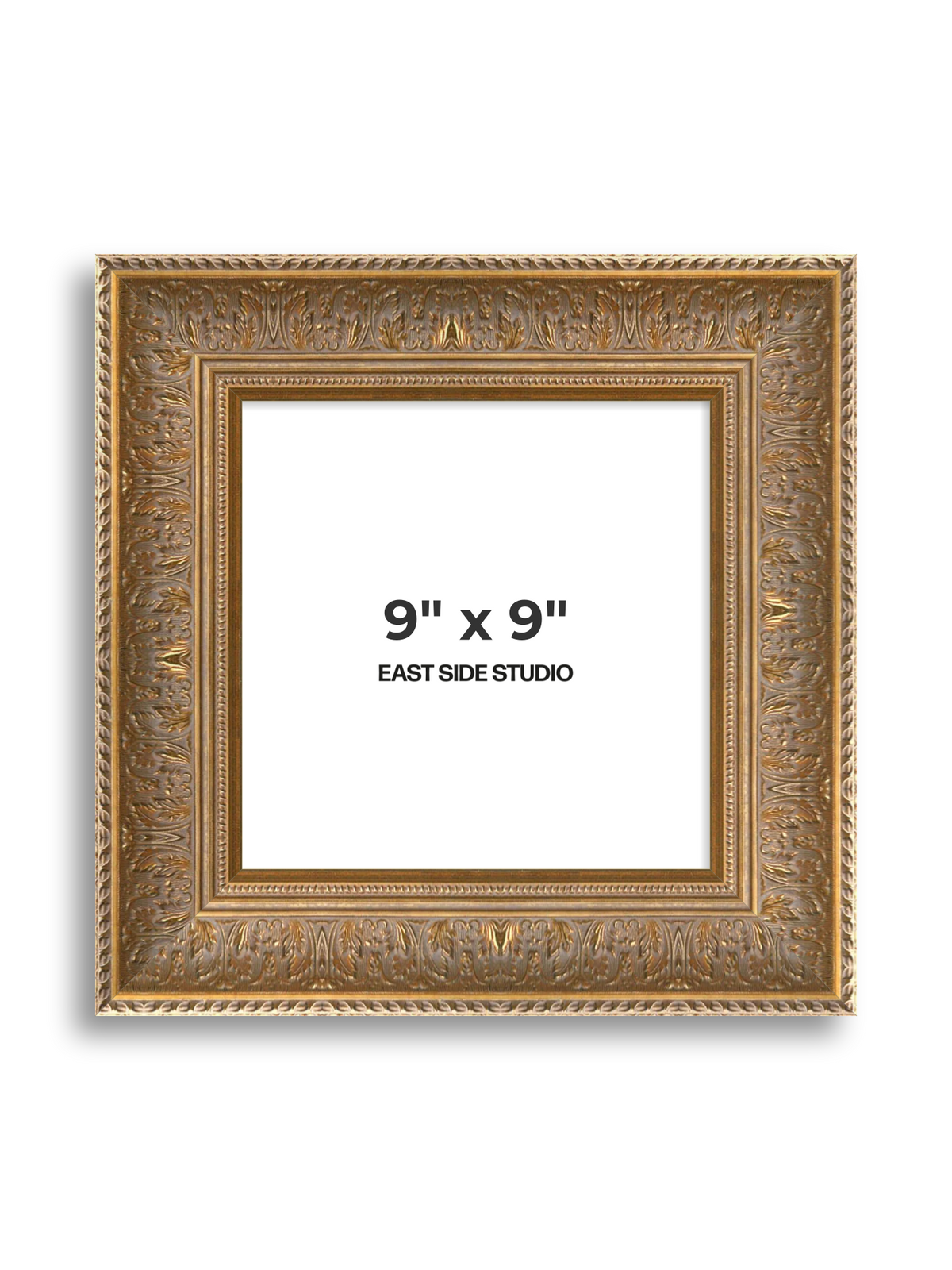 Cornice Gold 9" x 9" picture frame