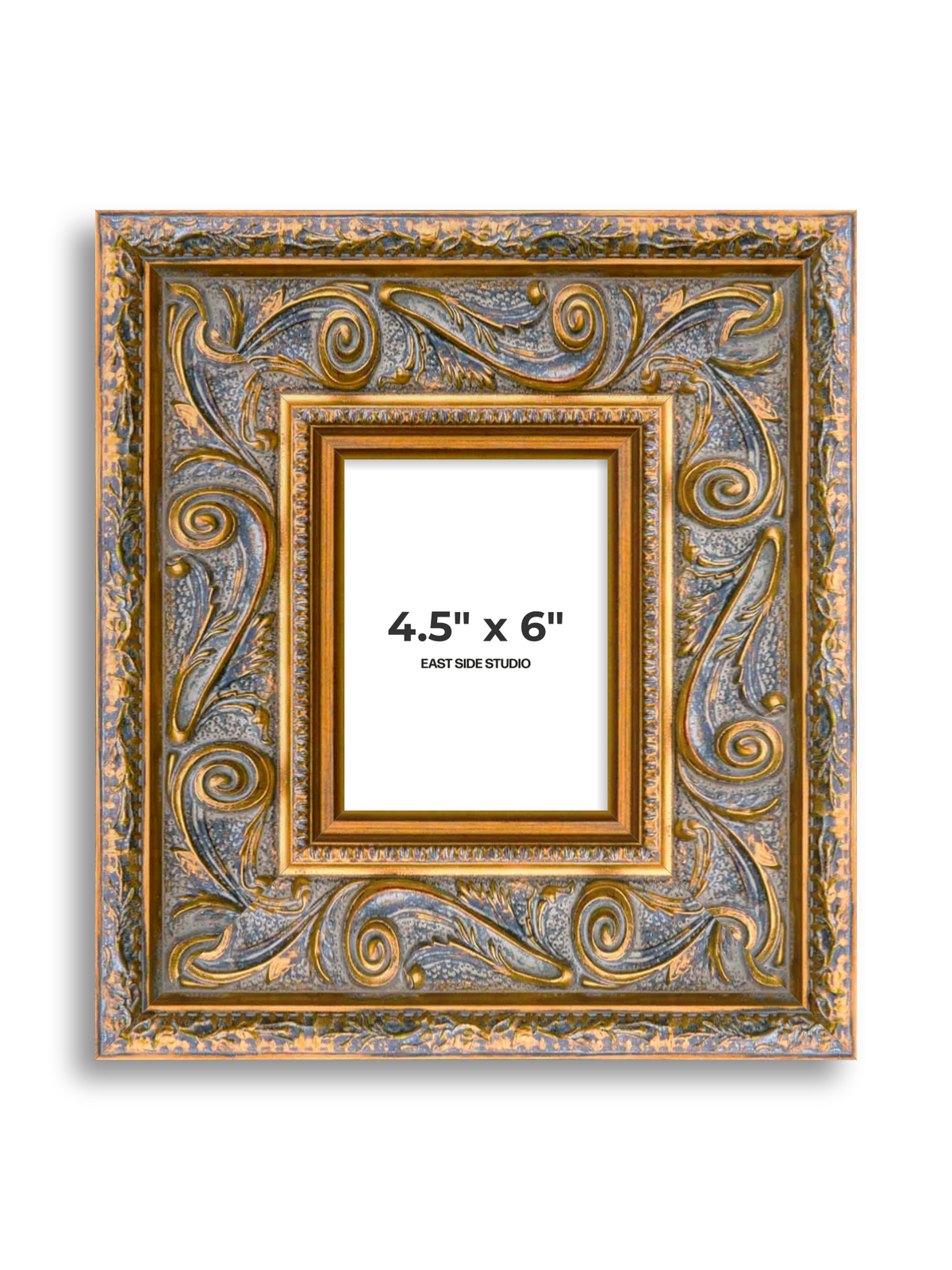 Arabesque Grand Gold 4.5" x 6" picture frame