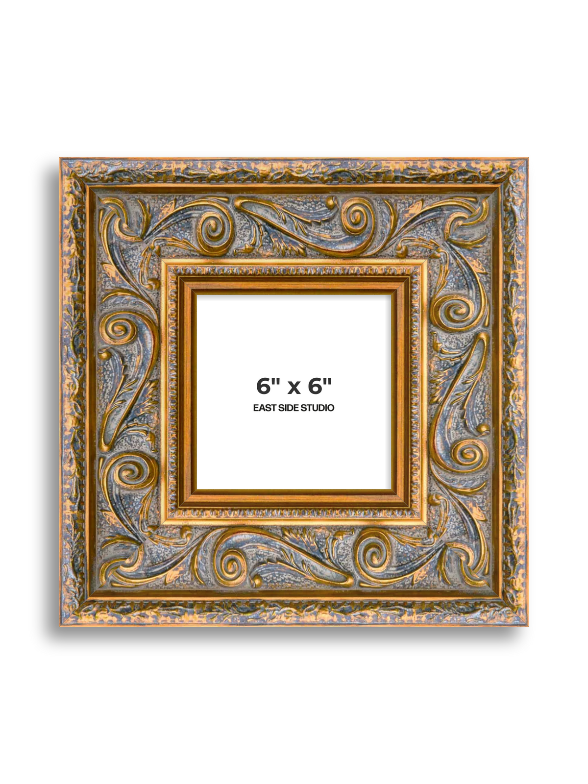Arabesque Grand Gold 6" x 6" picture frame