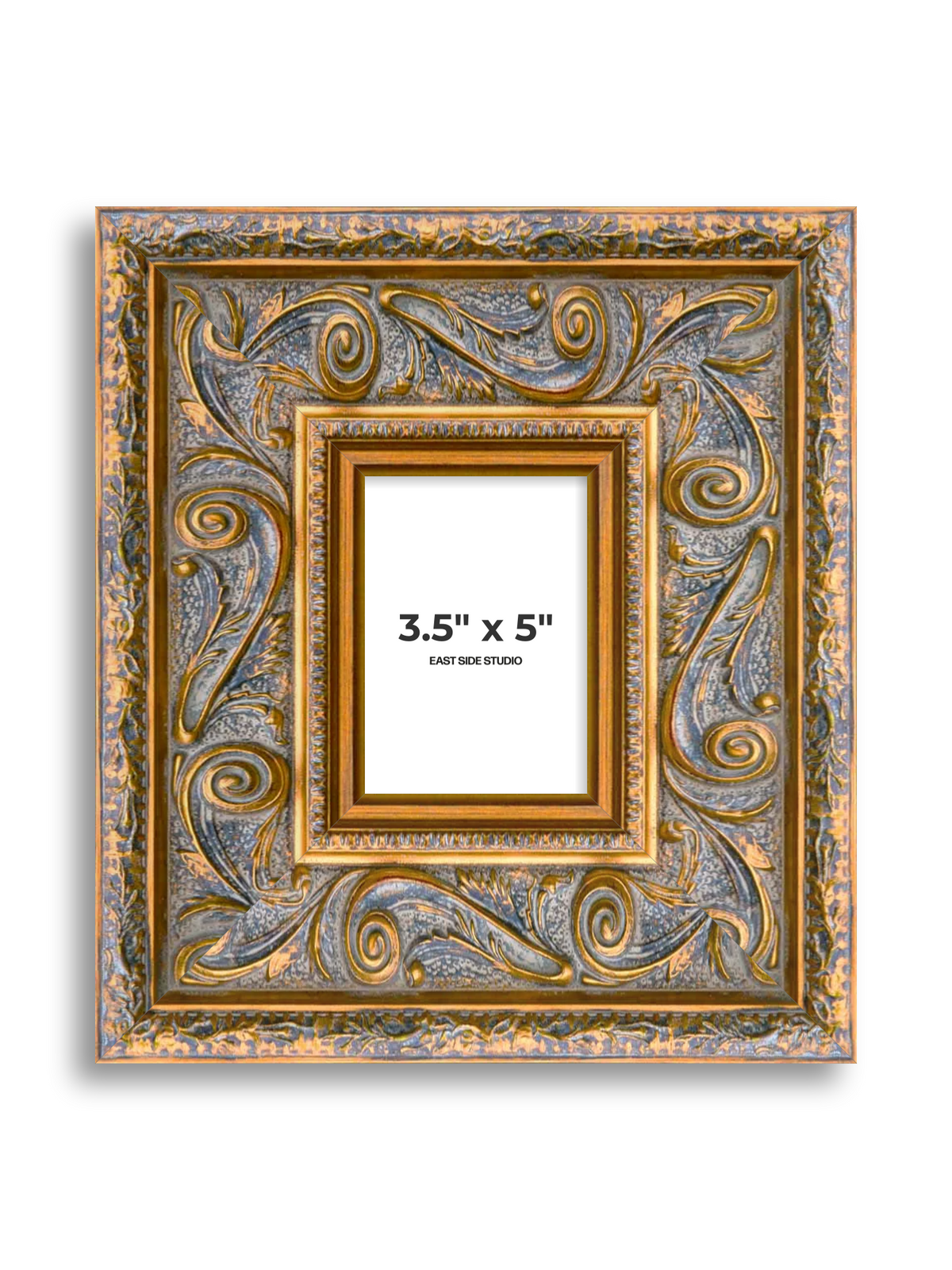 Arabesque Grand Gold 3.5" x 5" picture frame