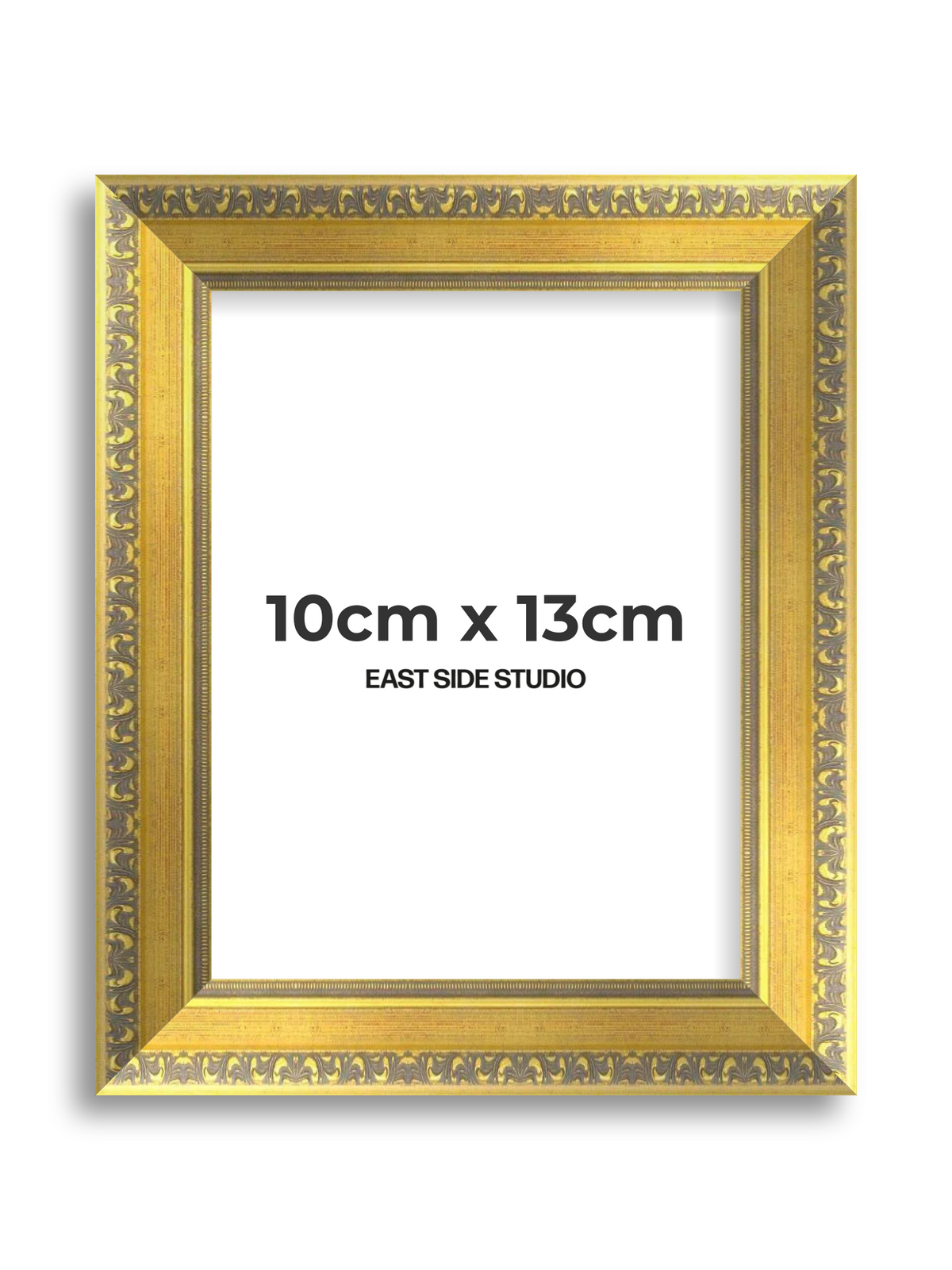 Florin Gold 10cm x 13cm picture frame