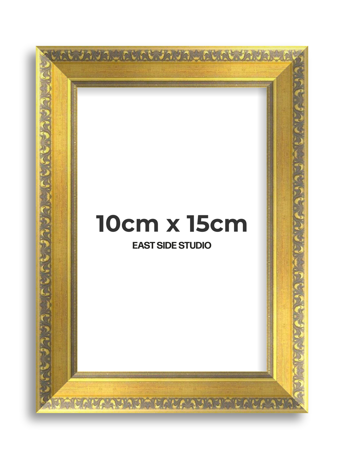 Florin Gold 10cm x 15cm picture frame
