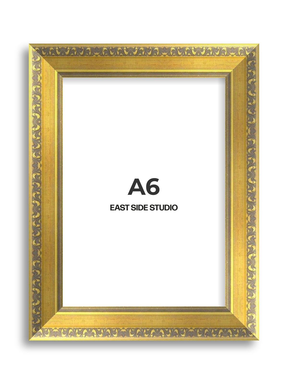 Florin Gold A6 picture frame