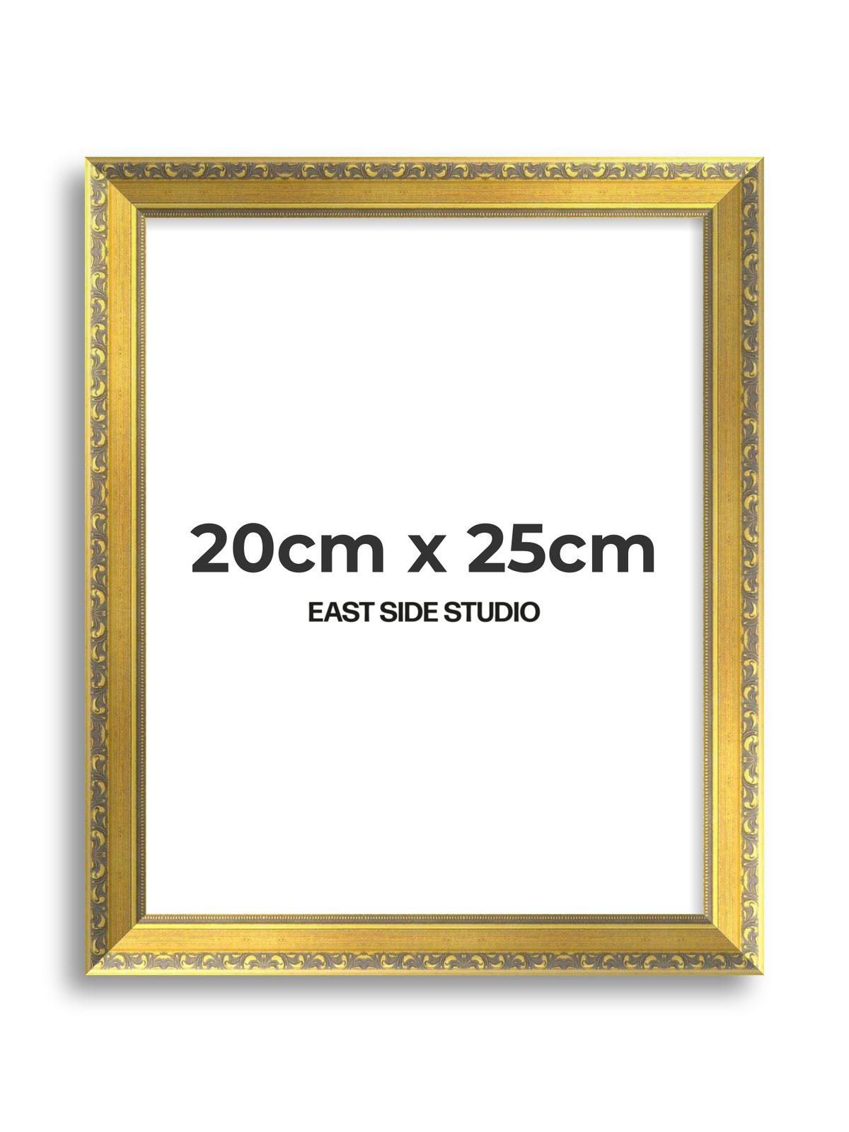 Florin Gold 20cm x 25cm picture frame