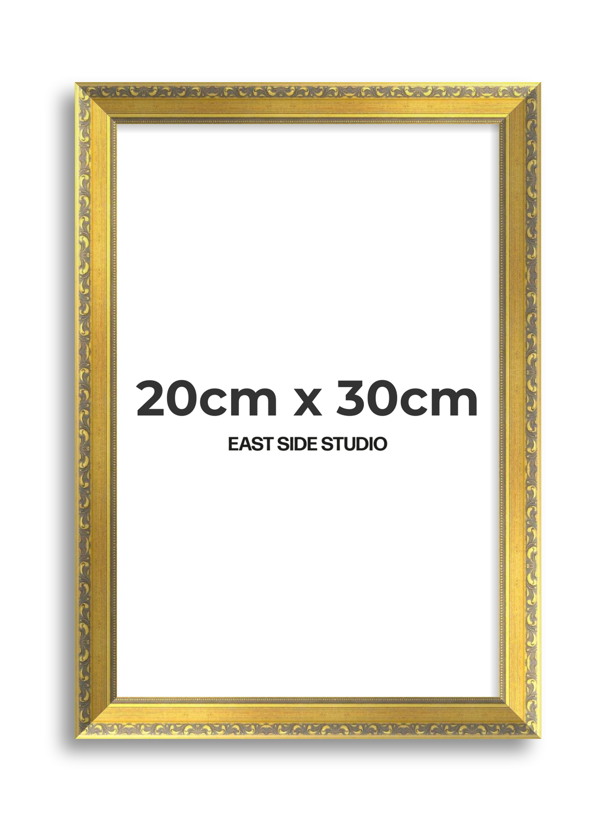 Florin Gold 20cm x 30cm picture frame