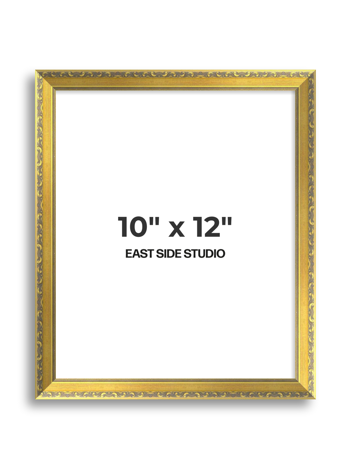 Florin Gold 10" x 12" picture frame