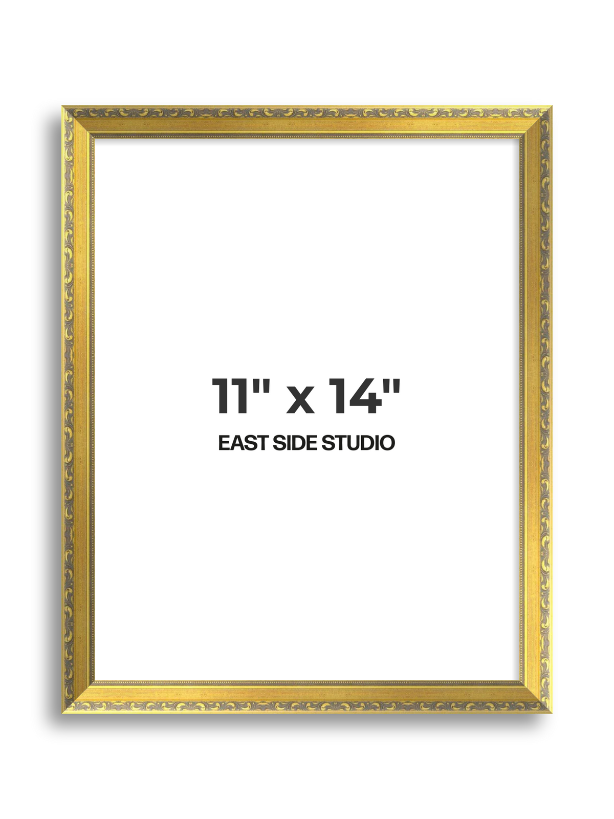 Florin Gold 11" x 14" picture frame