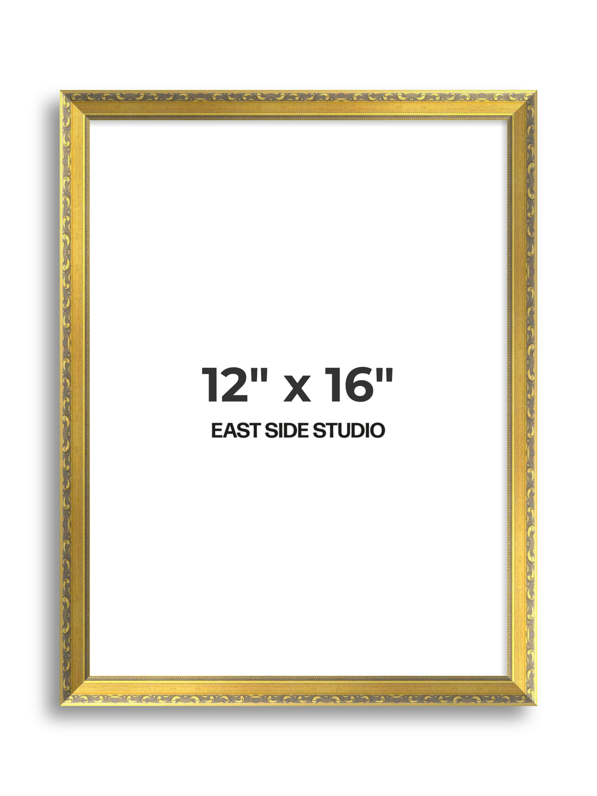 Florin Gold 12" x 16" picture frame