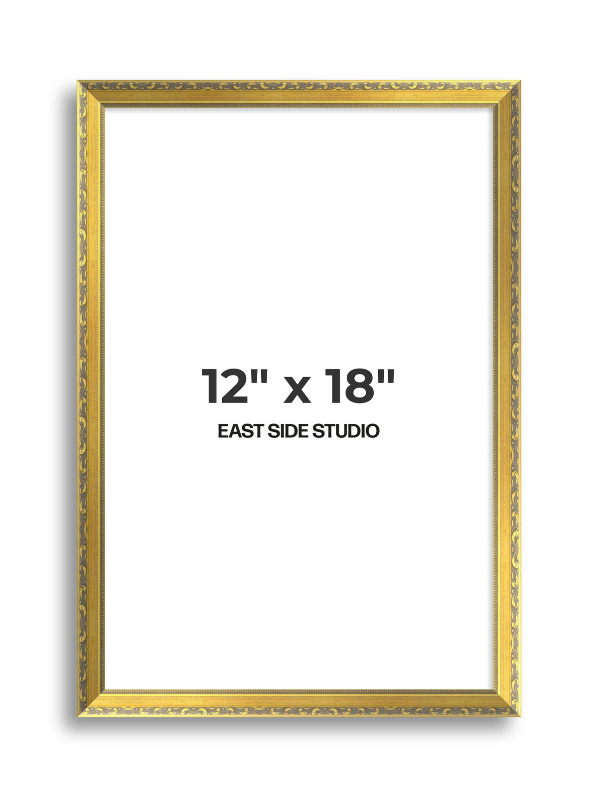 Florin Gold 12" x 18" picture frame