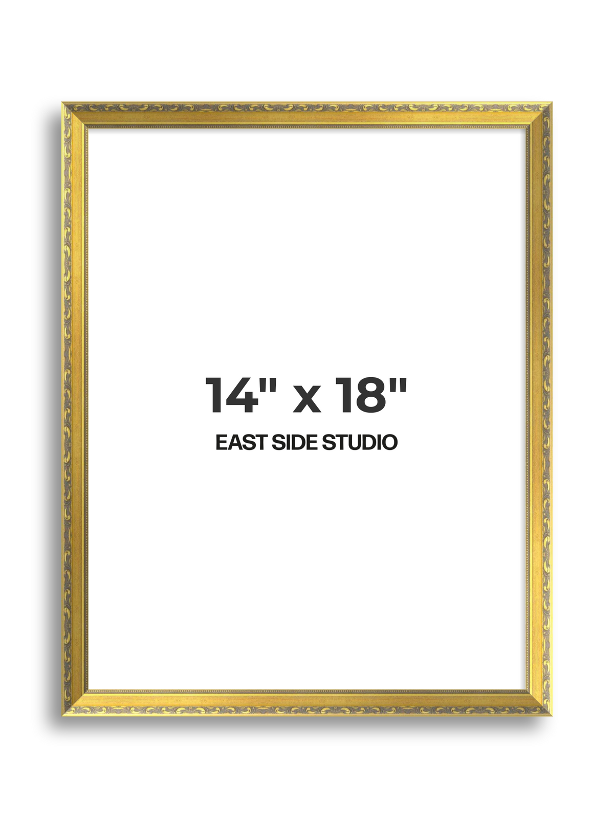 Florin Gold 14" x 18" picture frame