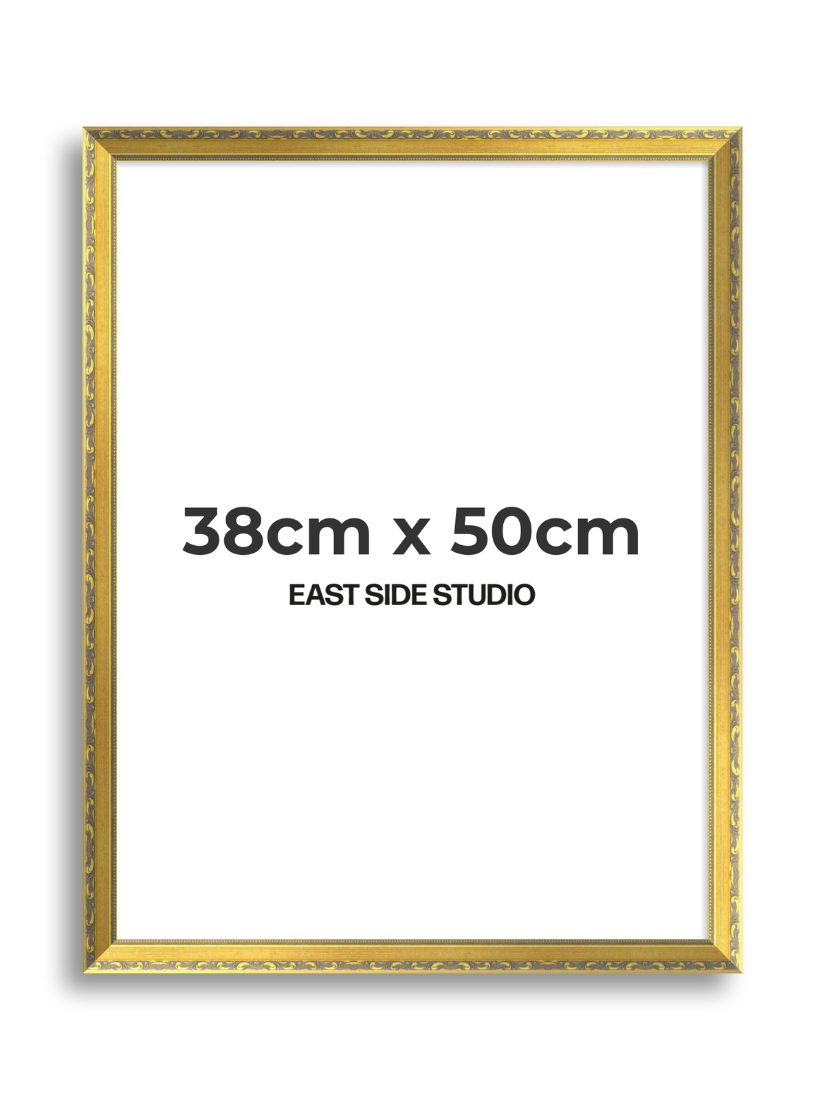 Florin Gold 38cm x 50cm picture frame