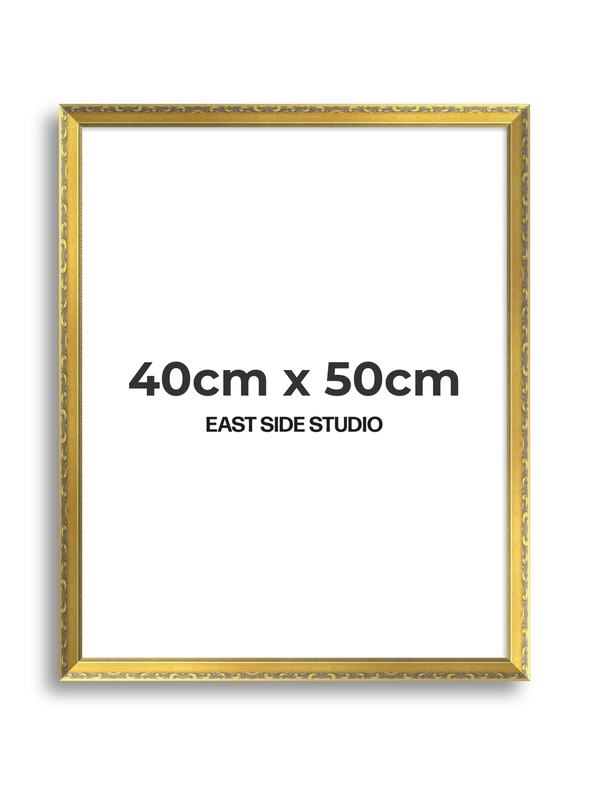 Florin Gold 40cm x 50cm picture frame