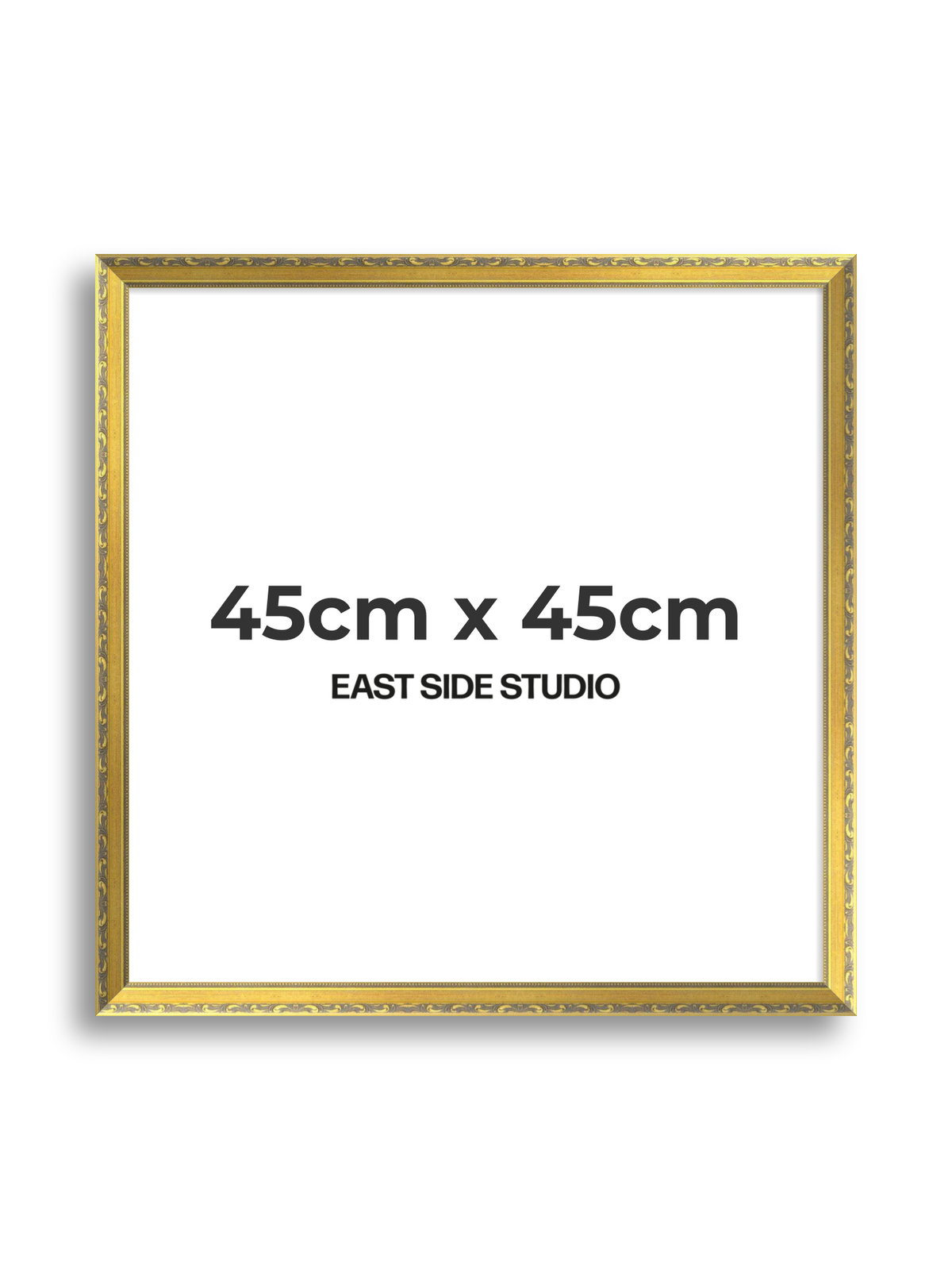 Florin Gold 45cm x 45cm picture frame