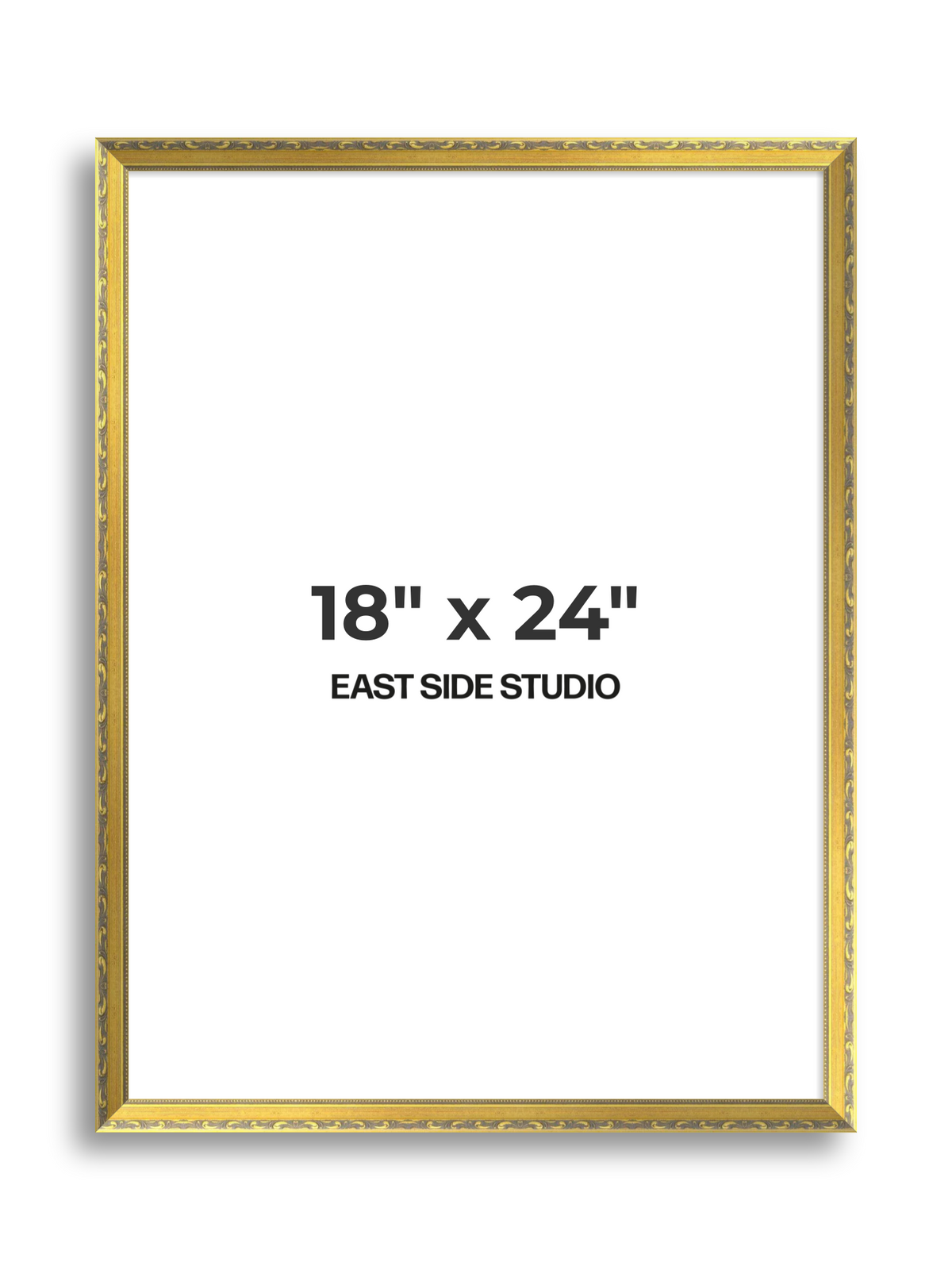 Florin Gold 18" x 24" picture frame