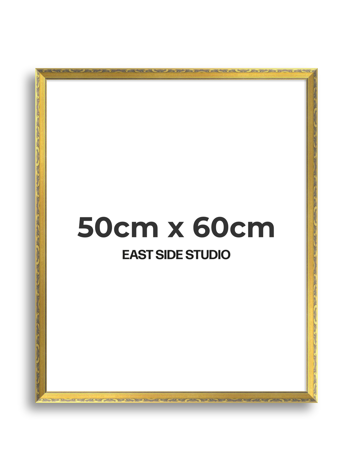 Florin Gold 50cm x 60cm picture frame
