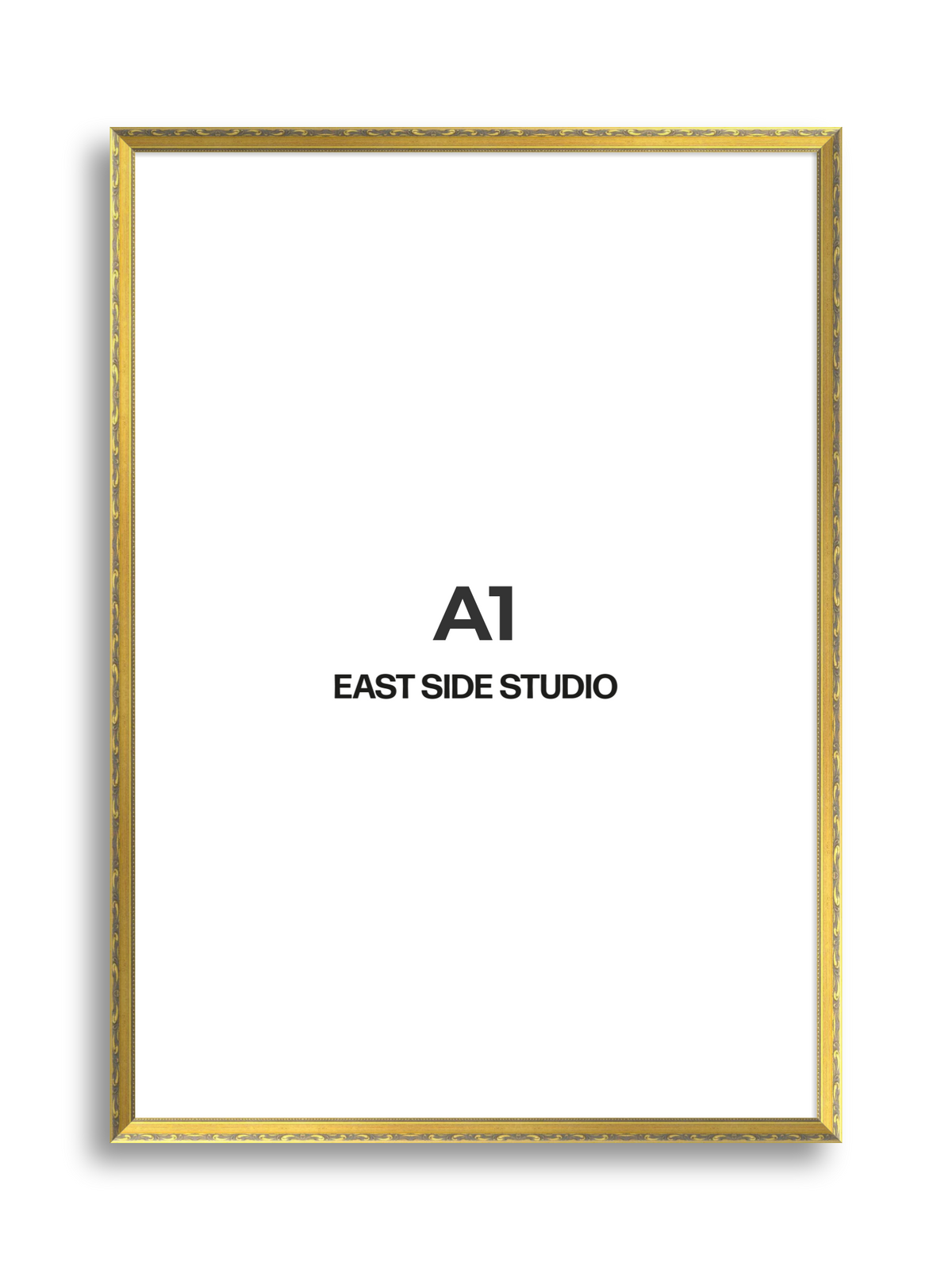 Florin Gold A1 picture frame